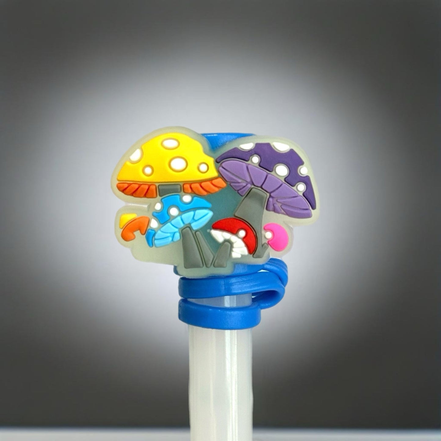Mushrooms Straw Toppers - The Nifty Little Finds - The Nifty Little Finds