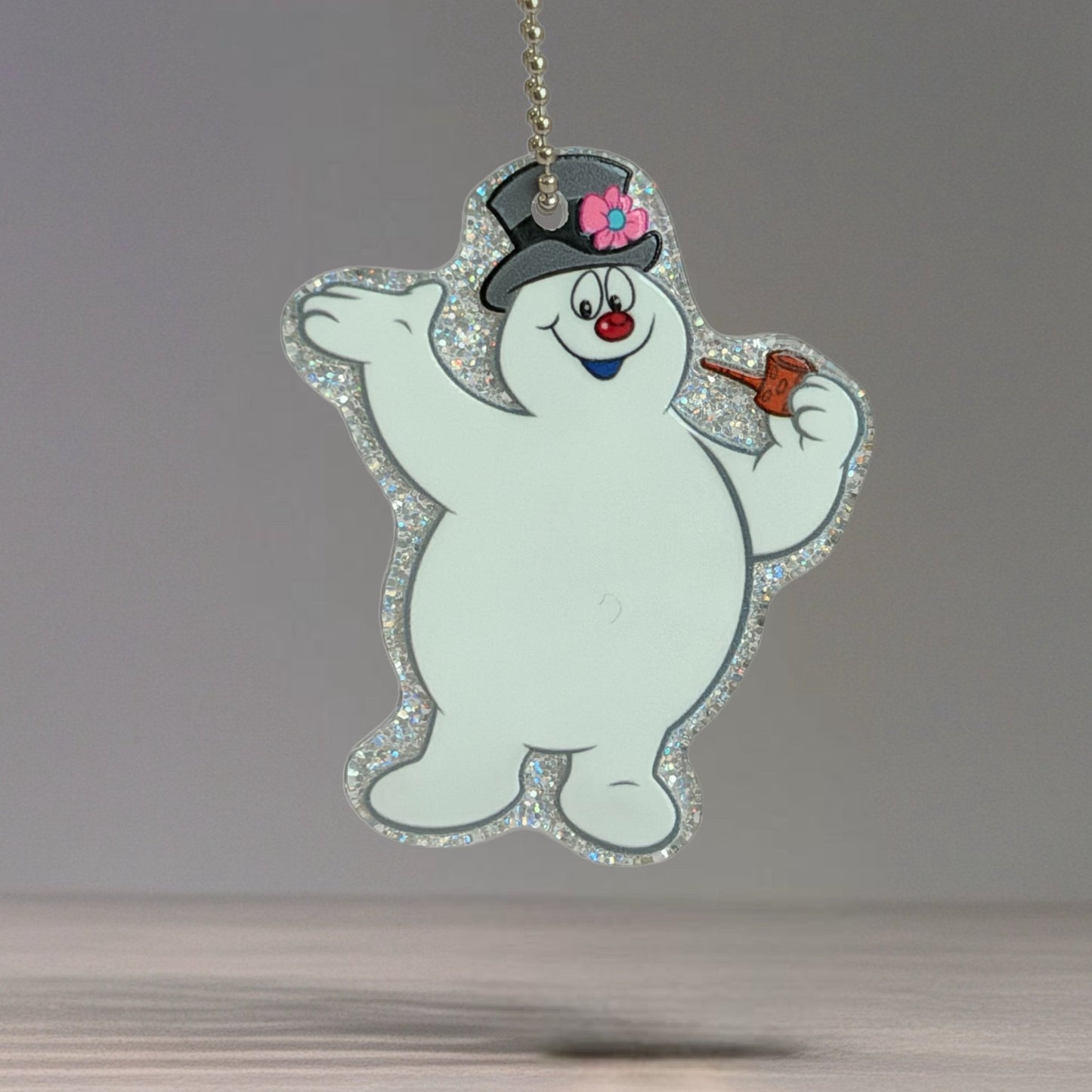 Frosty The Snowman Charm - Tumbler Handle Charm - The Nifty Little Finds - Charm - The Nifty Little Finds