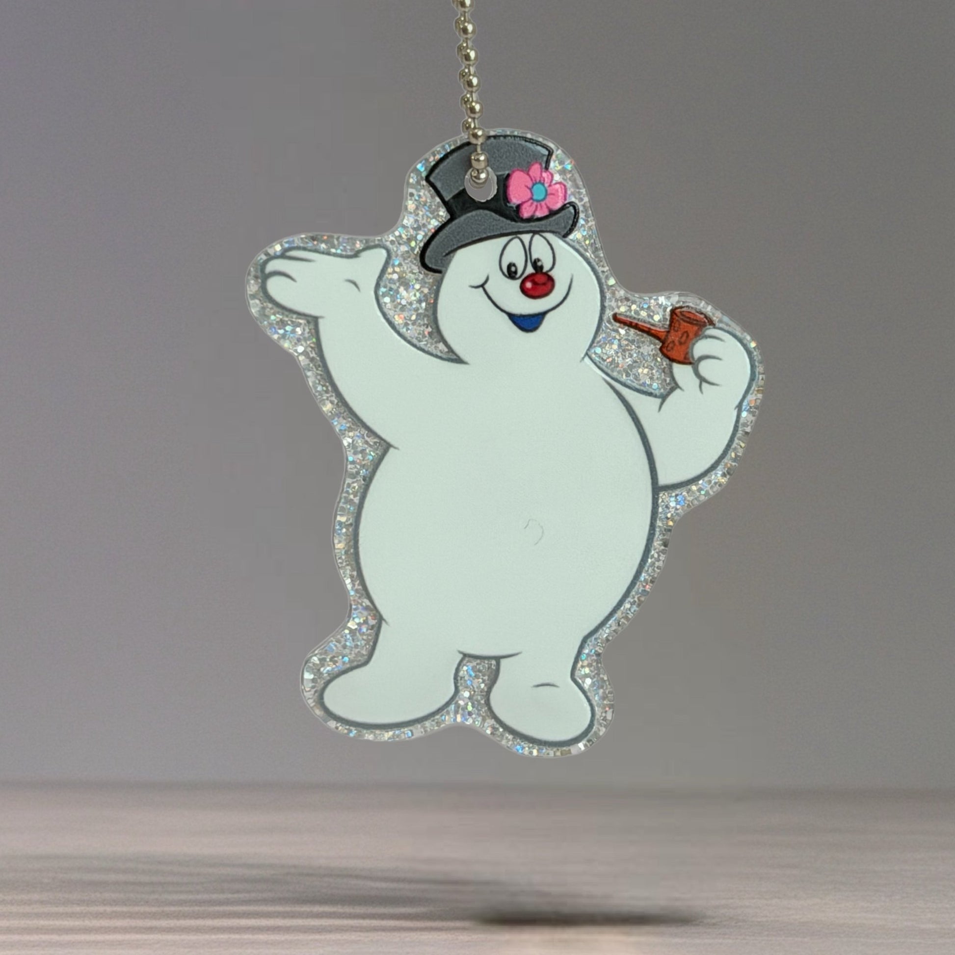 Frosty The Snowman Charm - Tumbler Handle Charm - The Nifty Little Finds - Charm - The Nifty Little Finds