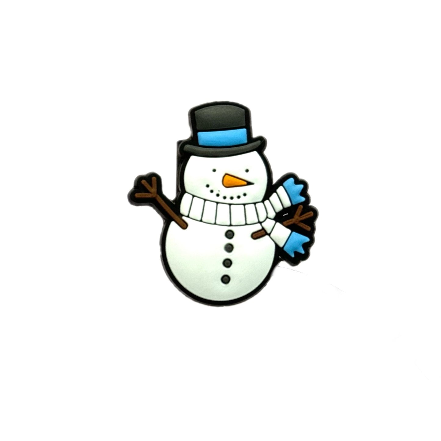 SNOWMAN Straw Toppers - The Nifty Little Finds - The Nifty Little Finds
