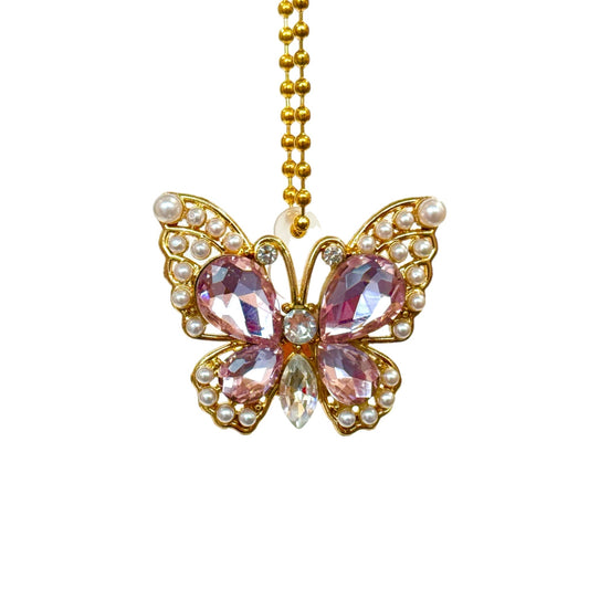 Bejeweled Butterfly Charm - Tumbler Handle Charm - The Nifty Little Finds - Charm - The Nifty Little Finds