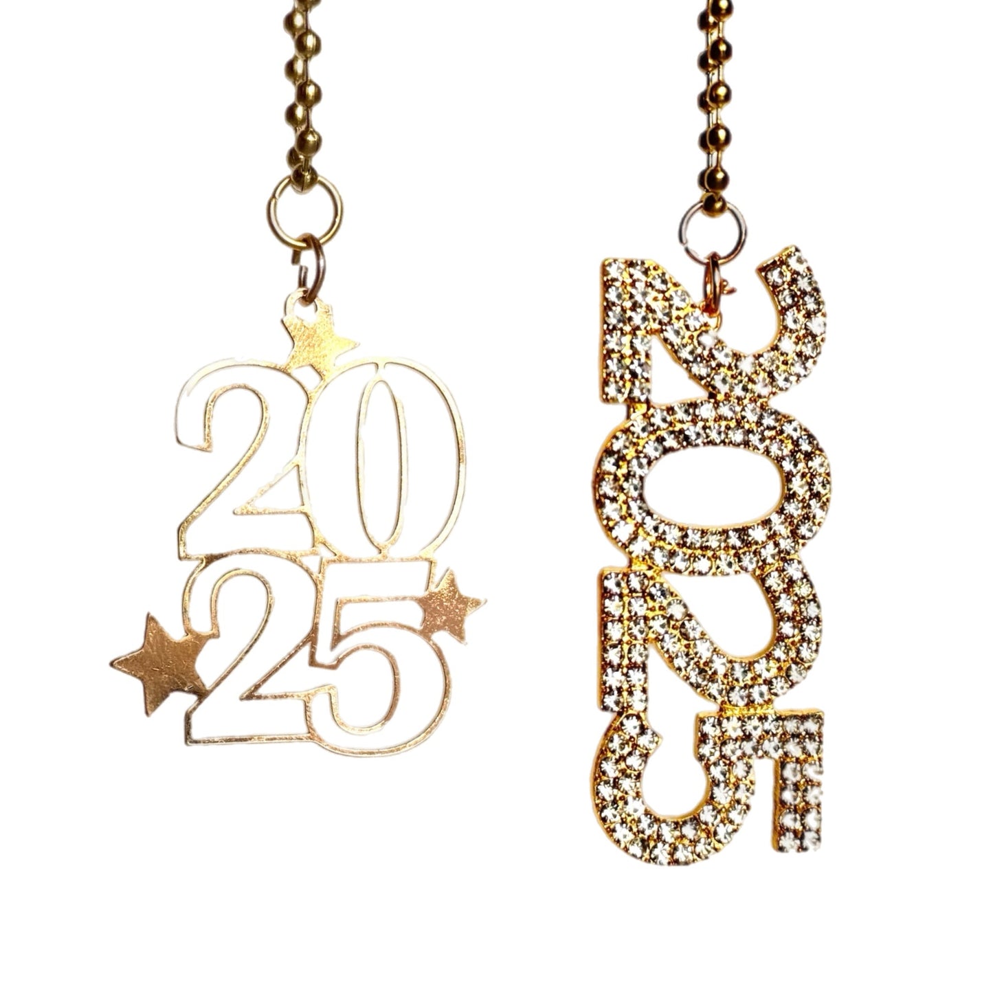 Happy New Year Charms - Tumbler Handle Charm - The Nifty Little Finds - Charm - The Nifty Little Finds