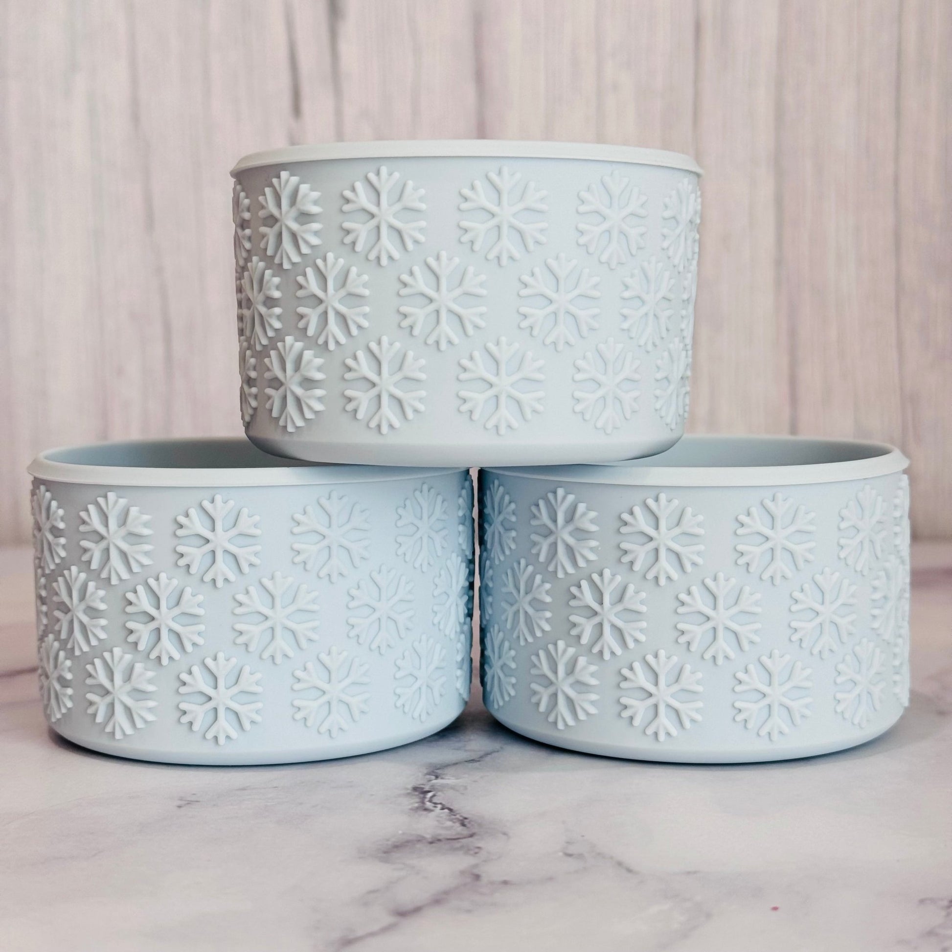 ICE BLUE SNOWFLAKES Boot - The Nifty Little Finds - Boot - The Nifty Little Finds