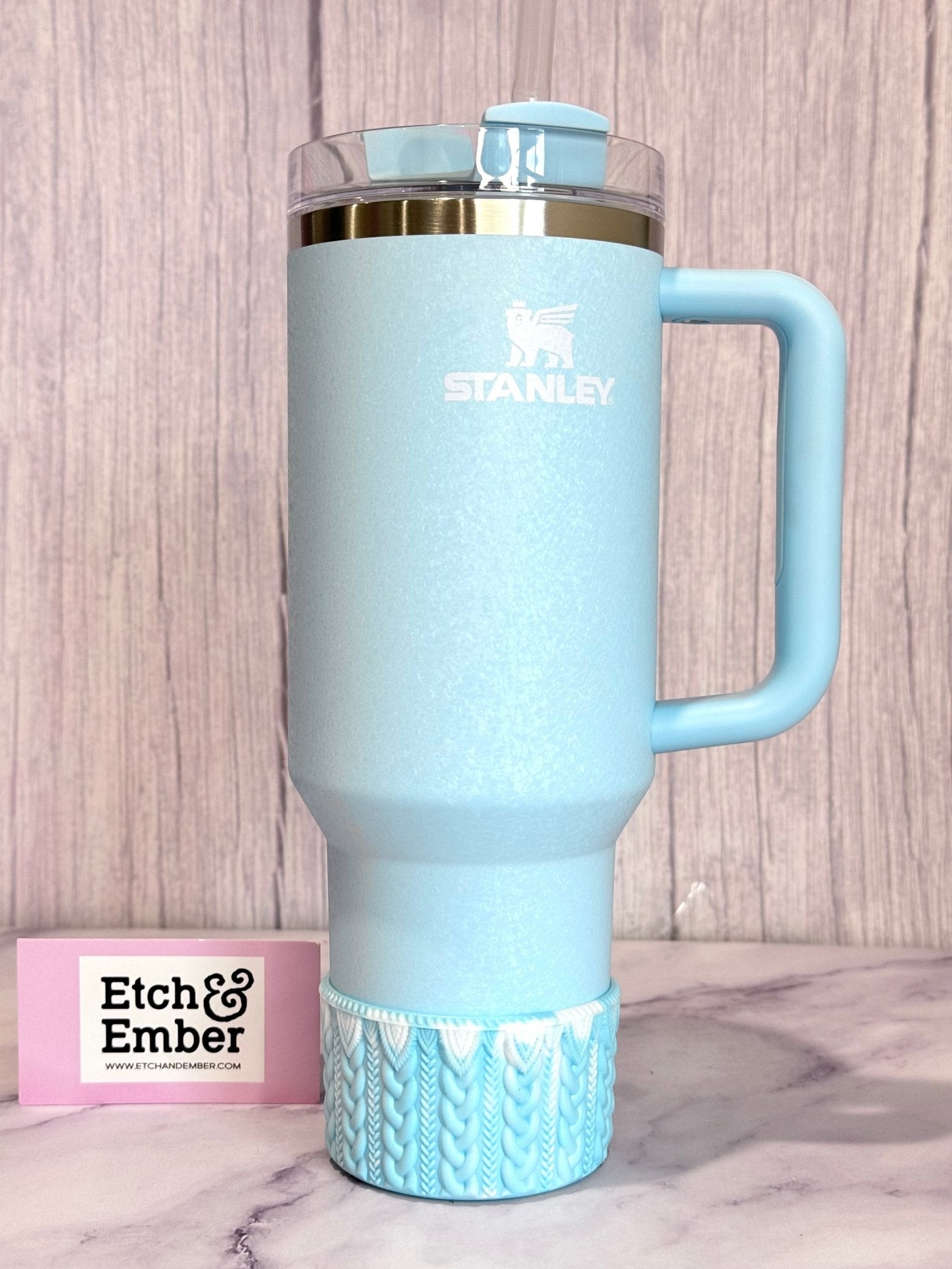 Powder Blue Shimmer Remix MACRAME Boot - The Nifty Little Finds - Boot - The Nifty Little Finds