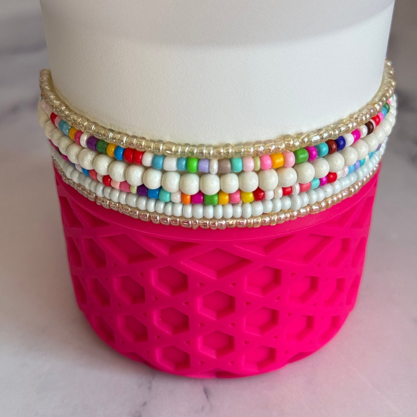 Confetti Tumbler Bracelet Stack -fits 30-40oz - The Nifty Little Finds - Bracelet - The Nifty Little Finds