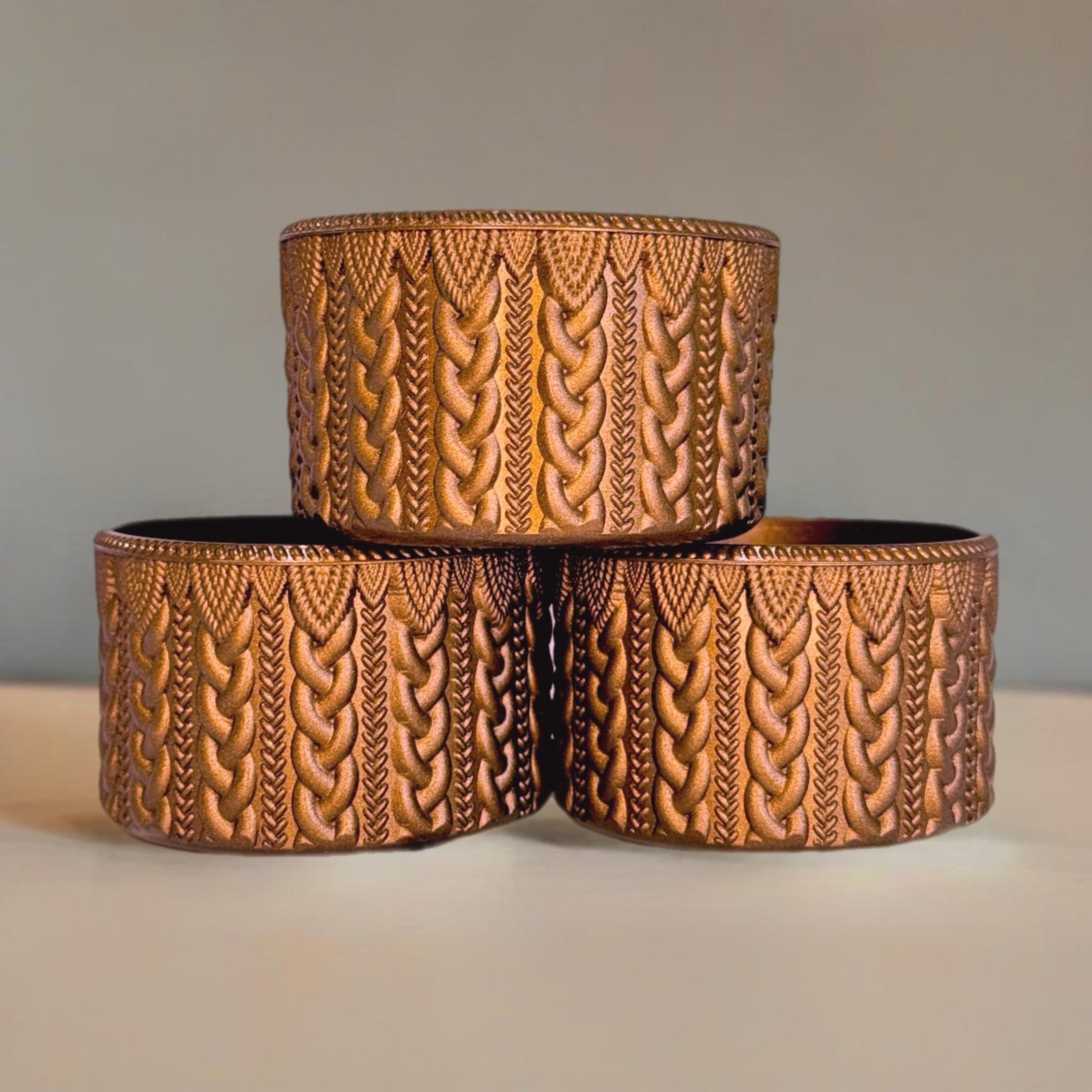 Metallic Copper MACRAME Boot Waffle Boots™ - The Nifty Little Finds - Boot - The Nifty Little Finds