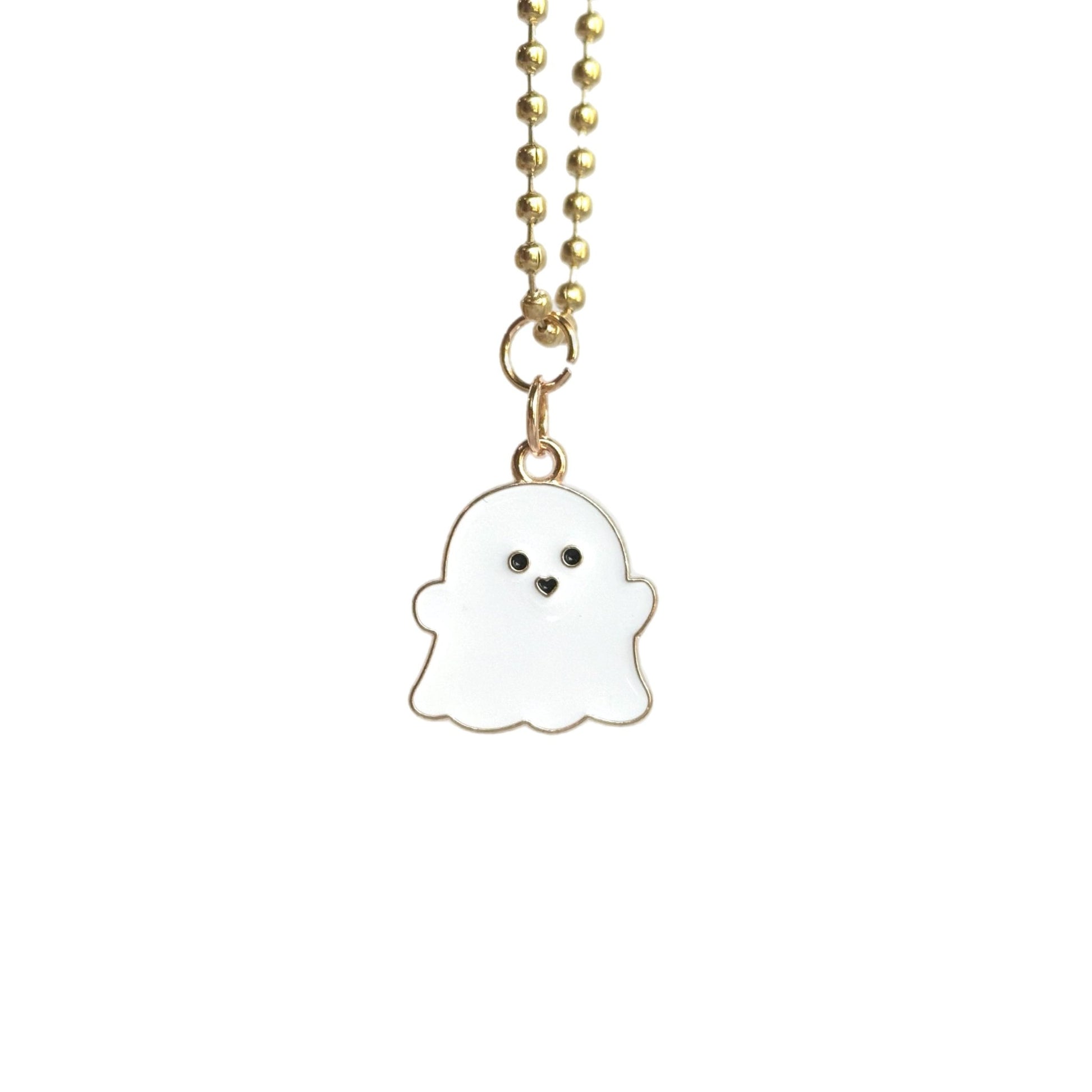 CUTIE GHOST Charm - Tumbler Handle Charm - The Nifty Little Finds - Charm - The Nifty Little Finds