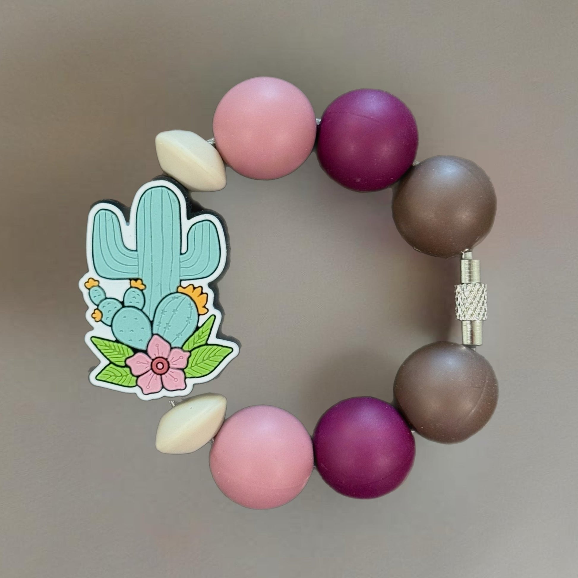 Desert Bloom Handle Bracelet - Tumbler Handle Charm - The Nifty Little Finds - Charm - The Nifty Little Finds