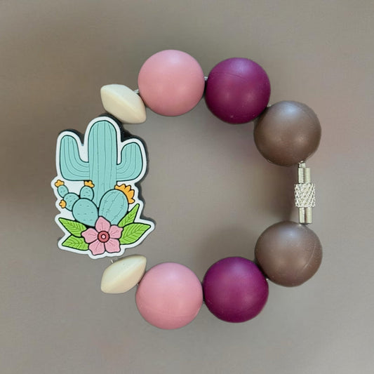 Desert Bloom Handle Bracelet - Tumbler Handle Charm - The Nifty Little Finds - Charm - The Nifty Little Finds
