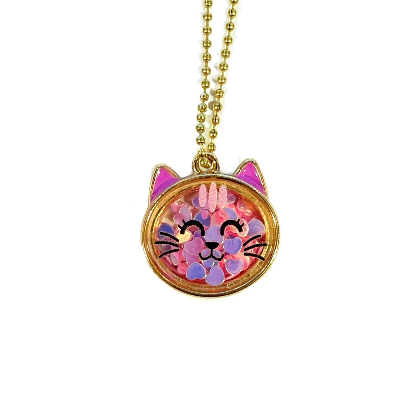 Confetti Kitty Charm - Tumbler Handle Charm - The Nifty Little Finds - Charm - The Nifty Little Finds