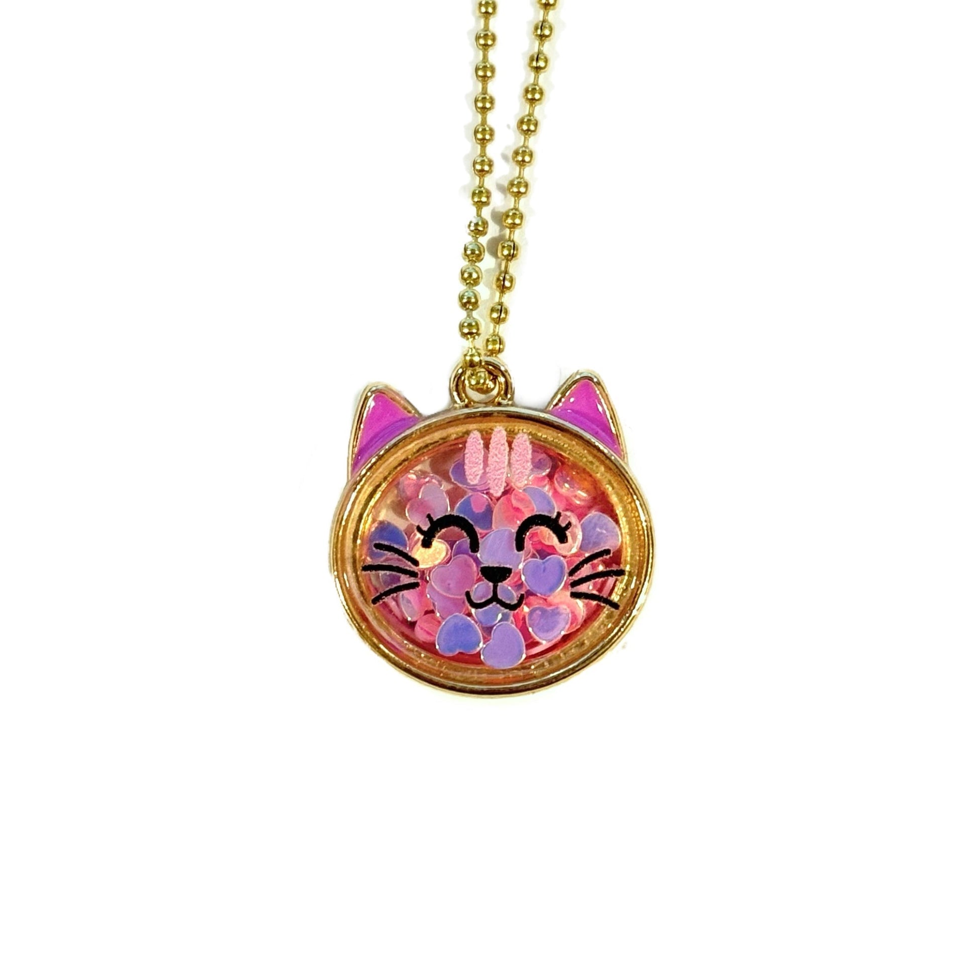 Confetti Kitty Charm - Tumbler Handle Charm - The Nifty Little Finds - Charm - The Nifty Little Finds