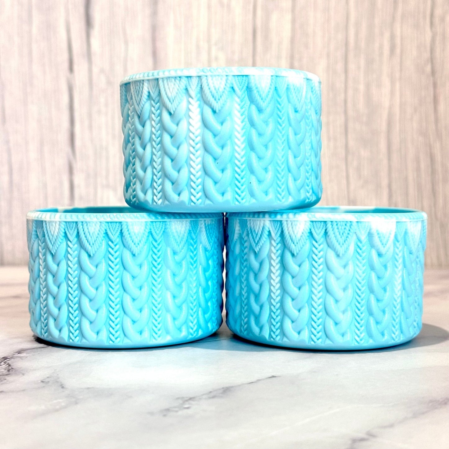 Powder Blue Shimmer Remix MACRAME Boot - The Nifty Little Finds - Boot - The Nifty Little Finds