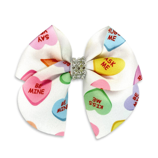 Conversation Hearts Tumbler Bow - The Nifty Little Finds - Bow - The Nifty Little Finds