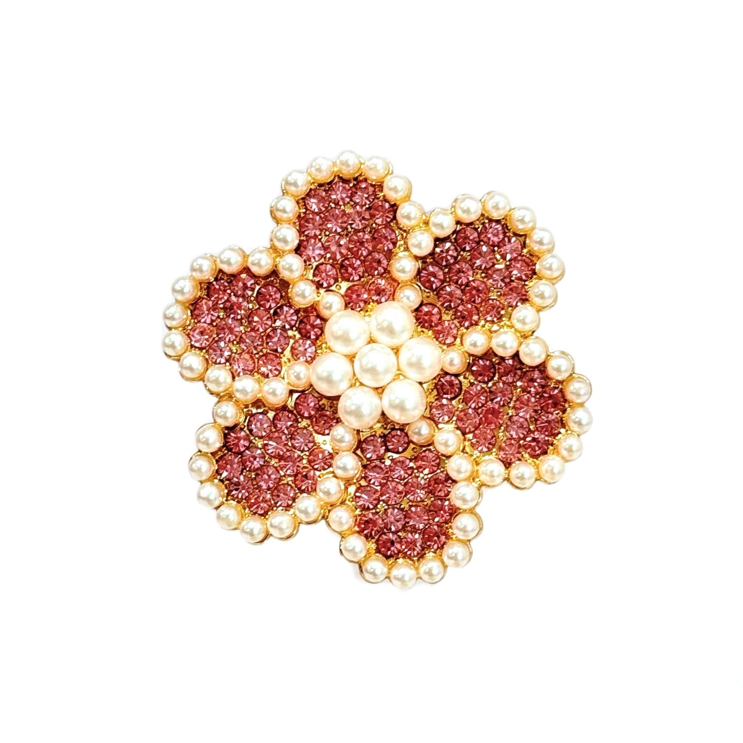 Pink Bling Daisy Deluxe Metal Straw Topper - The Nifty Little Finds - Deluxe Straw Topper - The Nifty Little Finds