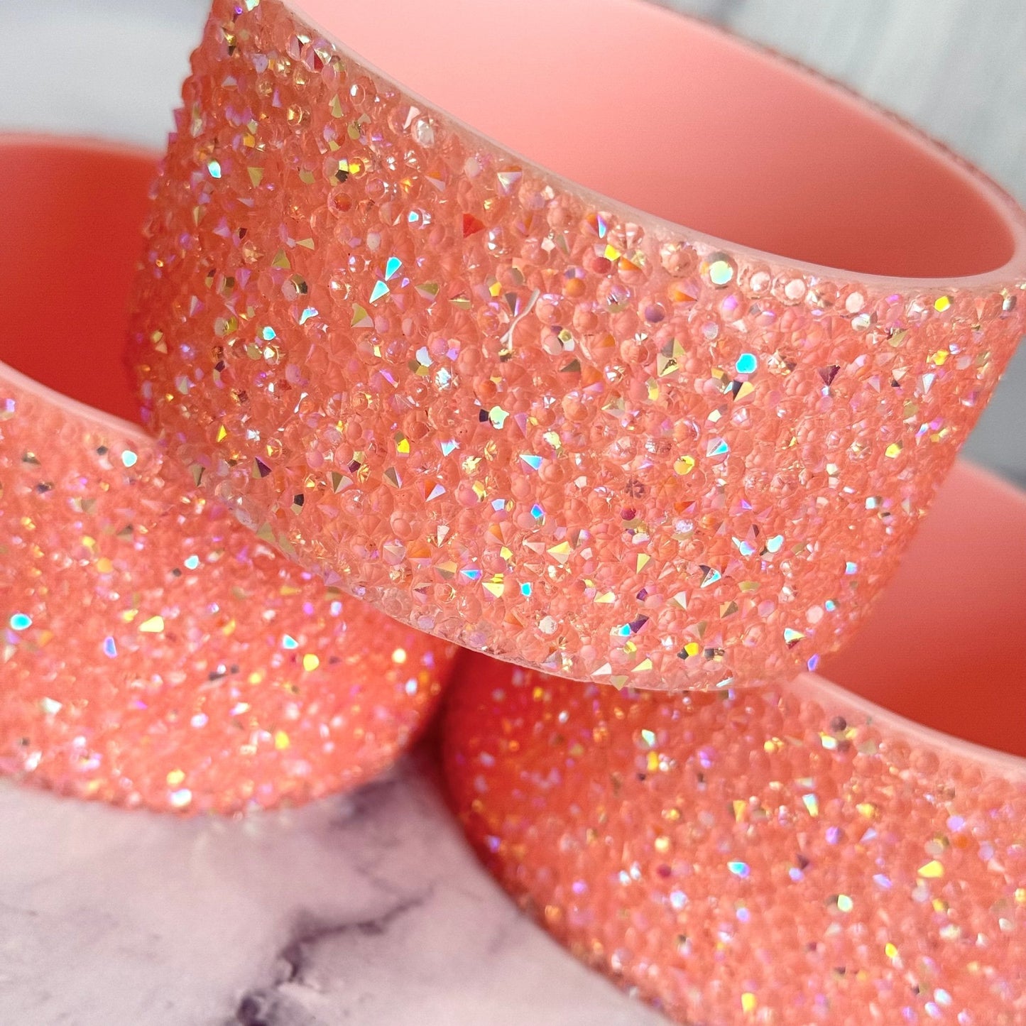Pucker Peach Druzy BLING Boot - The Nifty Little Finds - Boot - The Nifty Little Finds