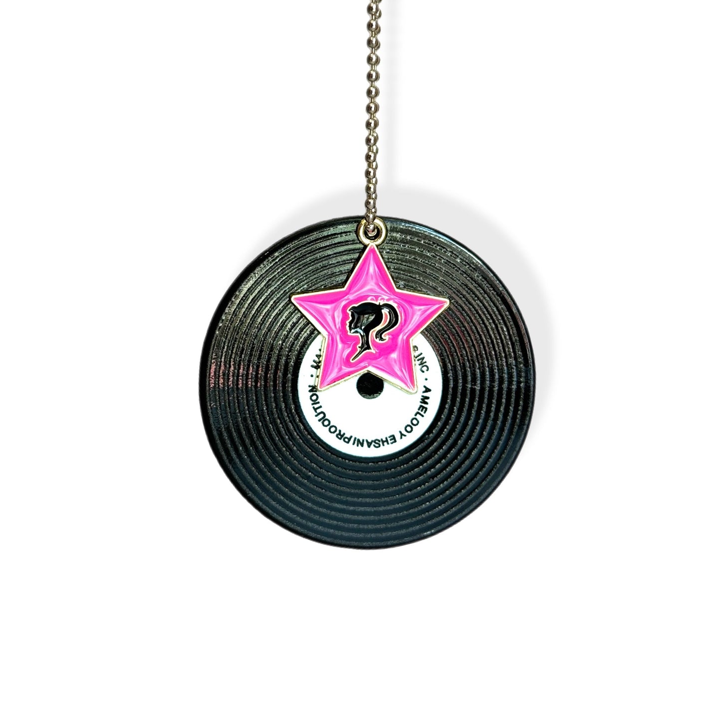 Malibu Record Charm - Tumbler Handle Charm - The Nifty Little Finds - Charm - The Nifty Little Finds
