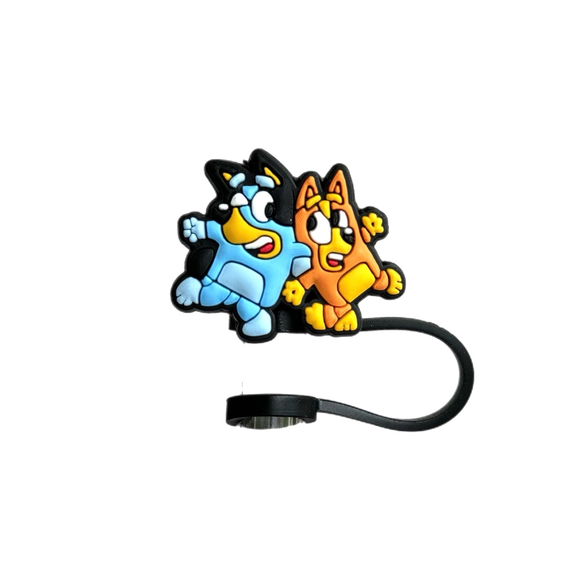 BLUE DOG Straw Toppers - The Nifty Little Finds - The Nifty Little Finds