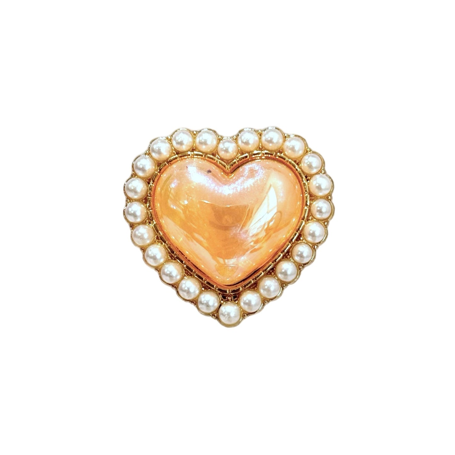 Pearly Hearts Deluxe Metal Straw Topper - The Nifty Little Finds - Deluxe Straw Topper - The Nifty Little Finds