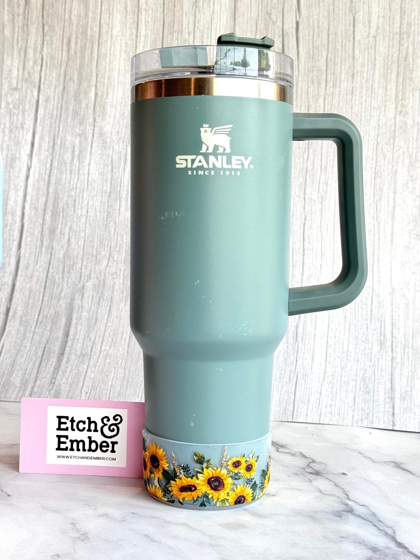 Sunflowers Clear Smooth Boot Patent Pending - The Nifty Little Finds - Boot - The Nifty Little Finds