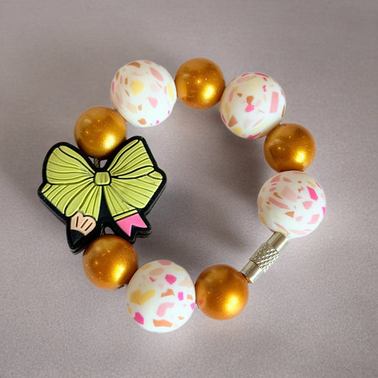 Coquette Pencil Charm - Tumbler Handle Charm - The Nifty Little Finds - Charm - The Nifty Little Finds