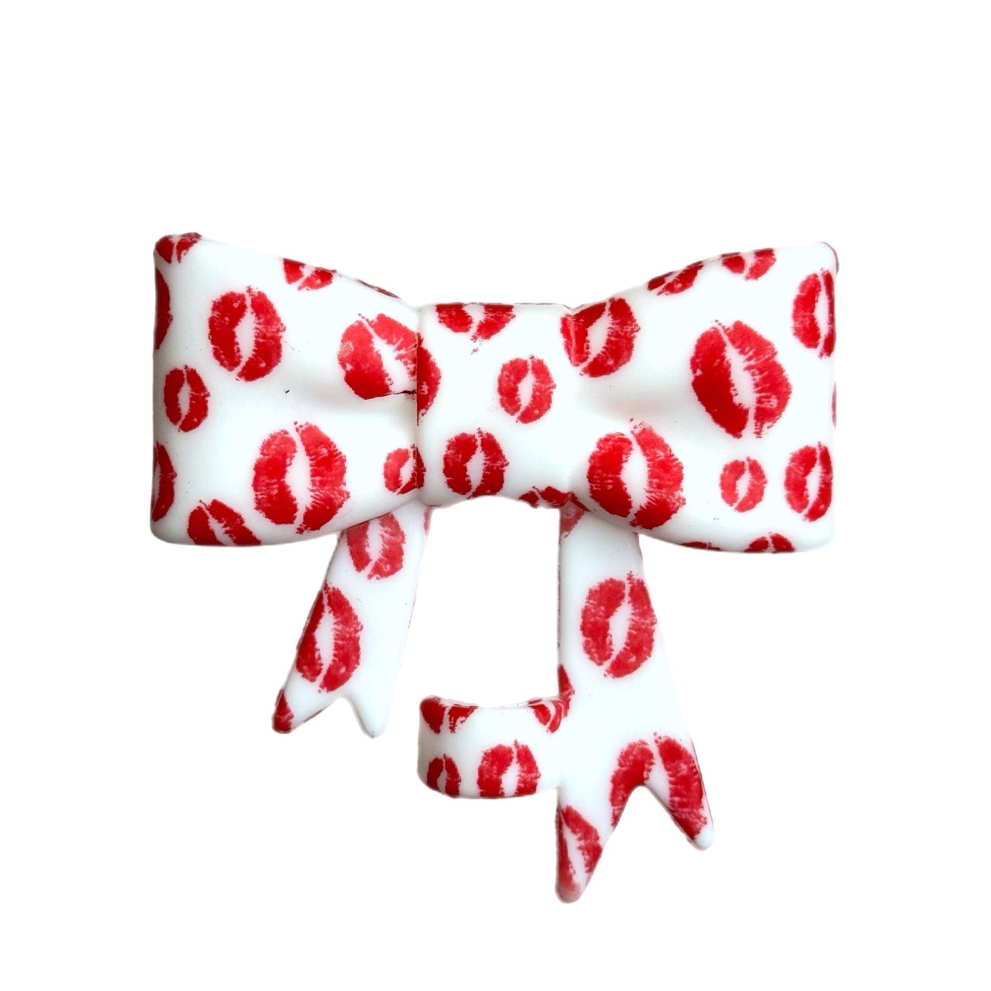 Kissy Lips 3D Bow Straw Topper - The Nifty Little Finds - 3D Bow Straw Topper - The Nifty Little Finds