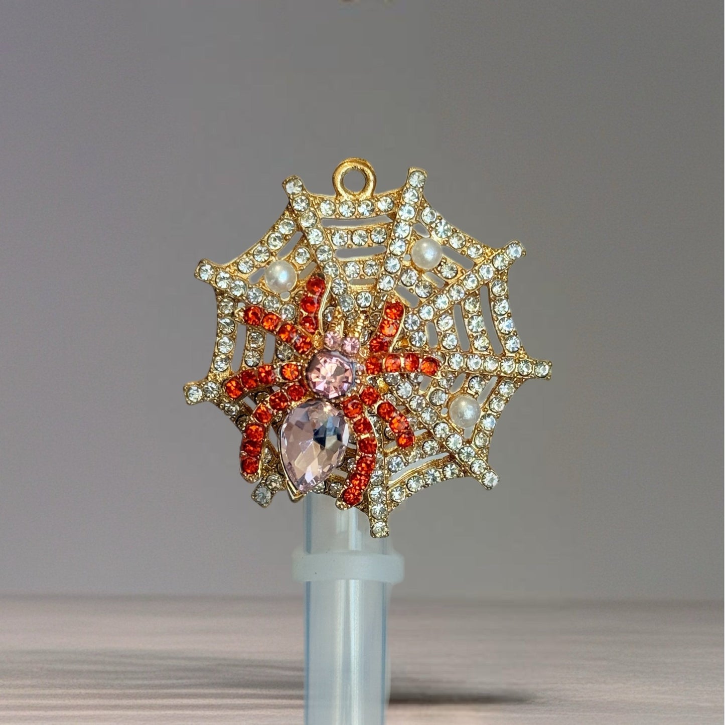 Spider Web Deluxe Straw Topper - The Nifty Little Finds - Deluxe Straw Topper - The Nifty Little Finds