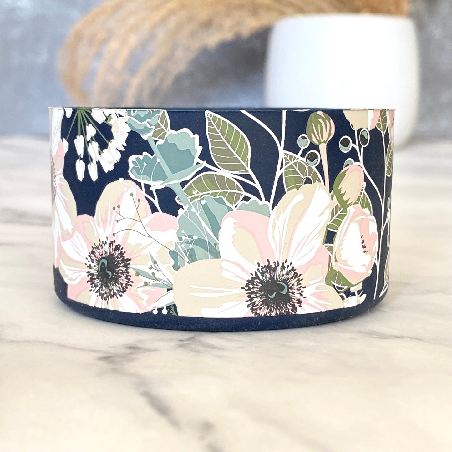 NAVY PINK POPPIES Boot - The Nifty Little Finds - Boot - The Nifty Little Finds