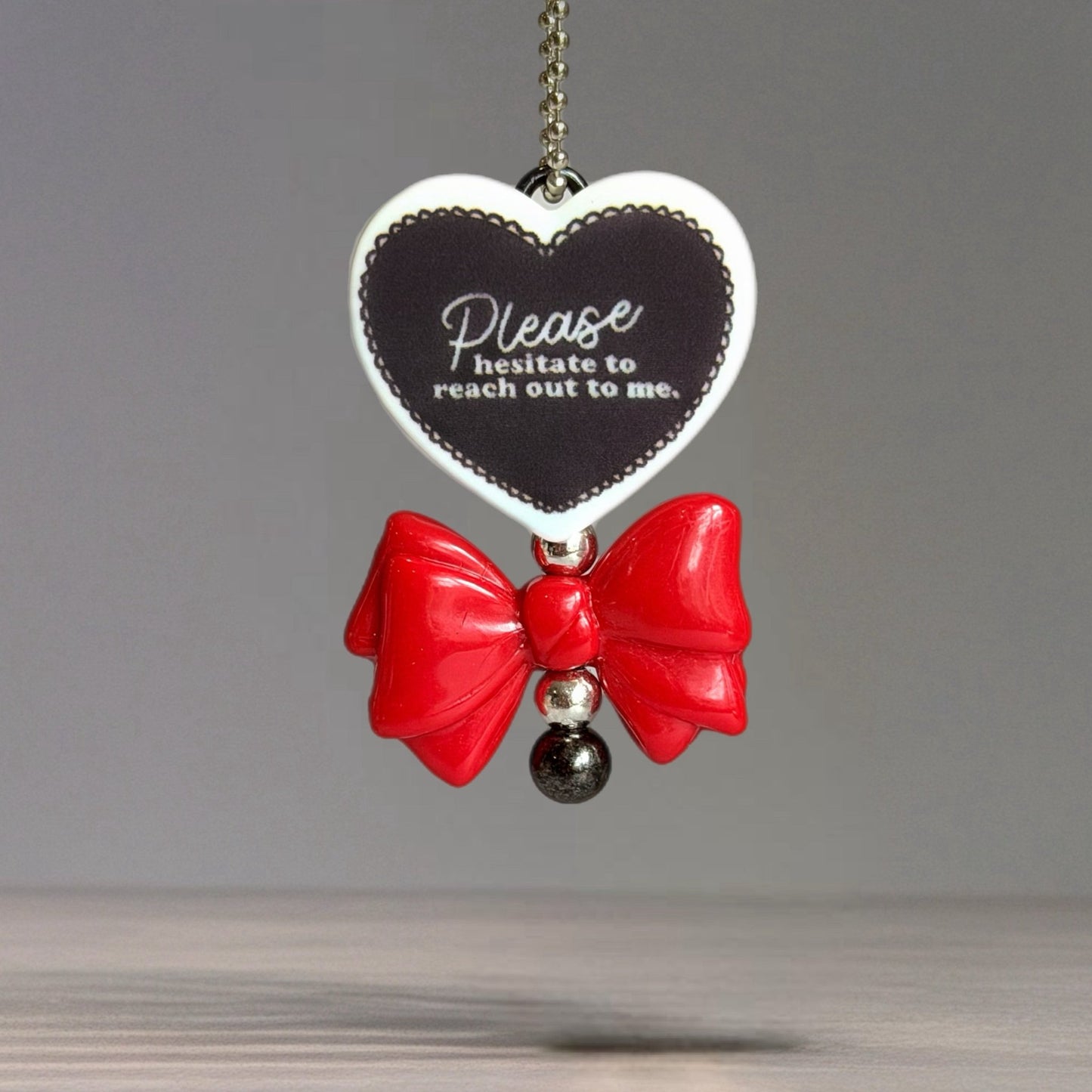 Please Hesitate Mini Bar Charm - Tumbler Handle Charm - The Nifty Little Finds - Charm - The Nifty Little Finds