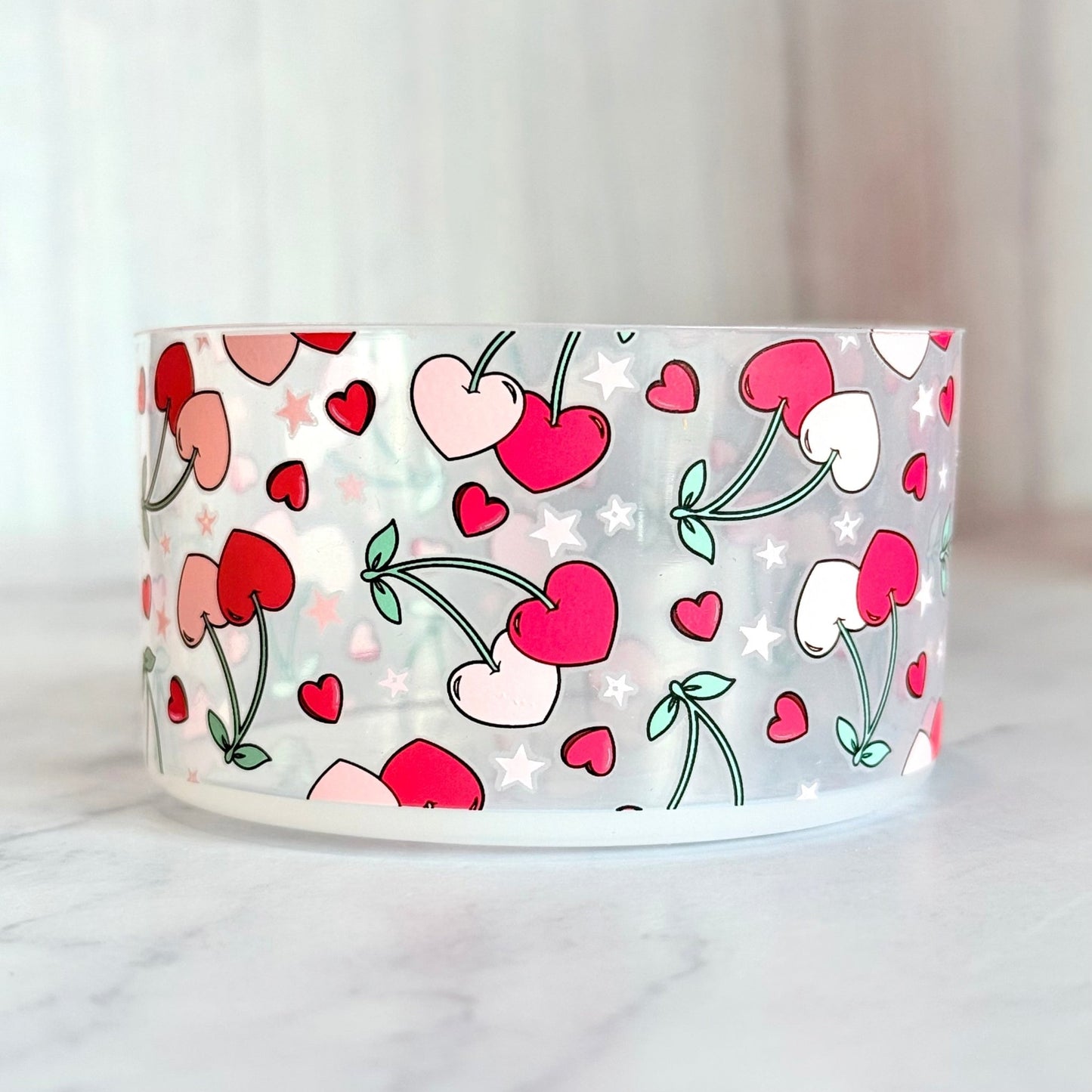 Clear Cherry Love Boot Red pink - The Nifty Little Finds - Boot - The Nifty Little Finds