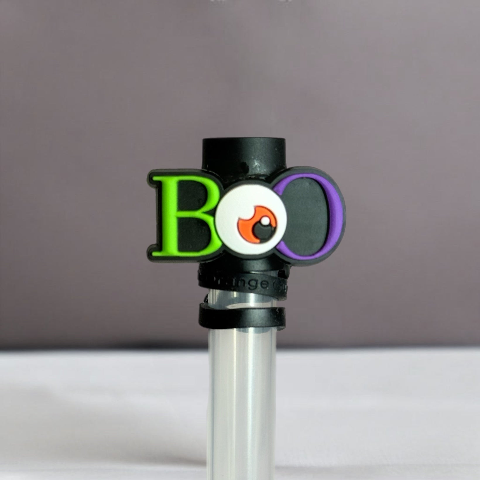 BOO Straw Topper - The Nifty Little Finds - The Nifty Little Finds