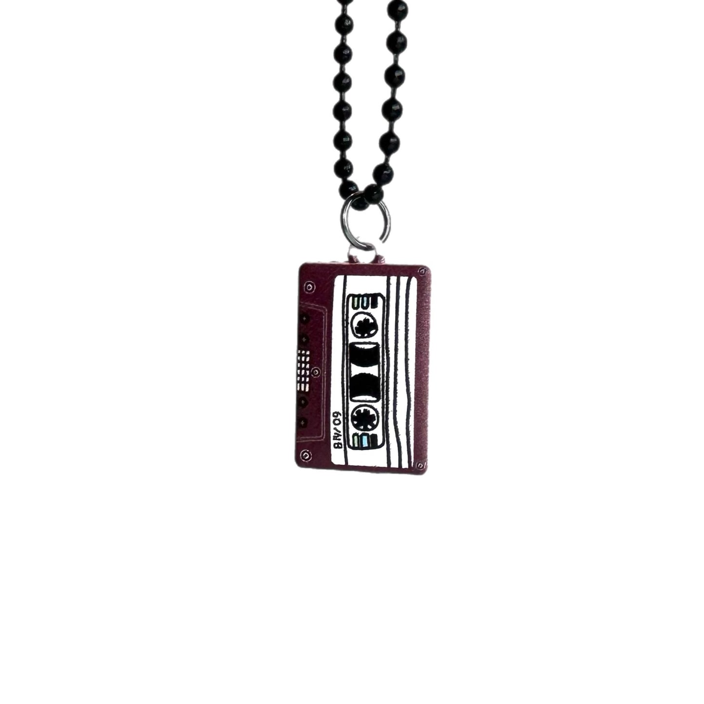 CASSETTE Charm - Tumbler Handle Charm - The Nifty Little Finds - Charm - The Nifty Little Finds