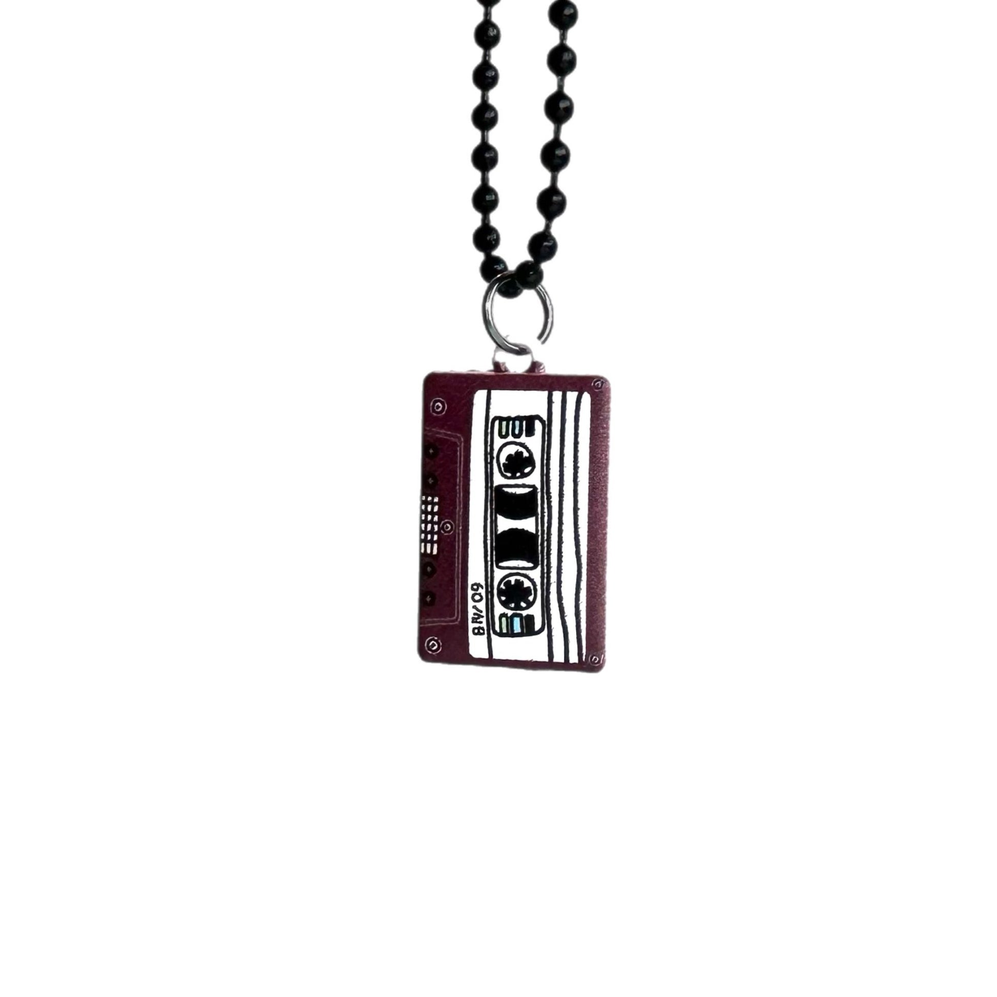 CASSETTE Charm - Tumbler Handle Charm - The Nifty Little Finds - Charm - The Nifty Little Finds