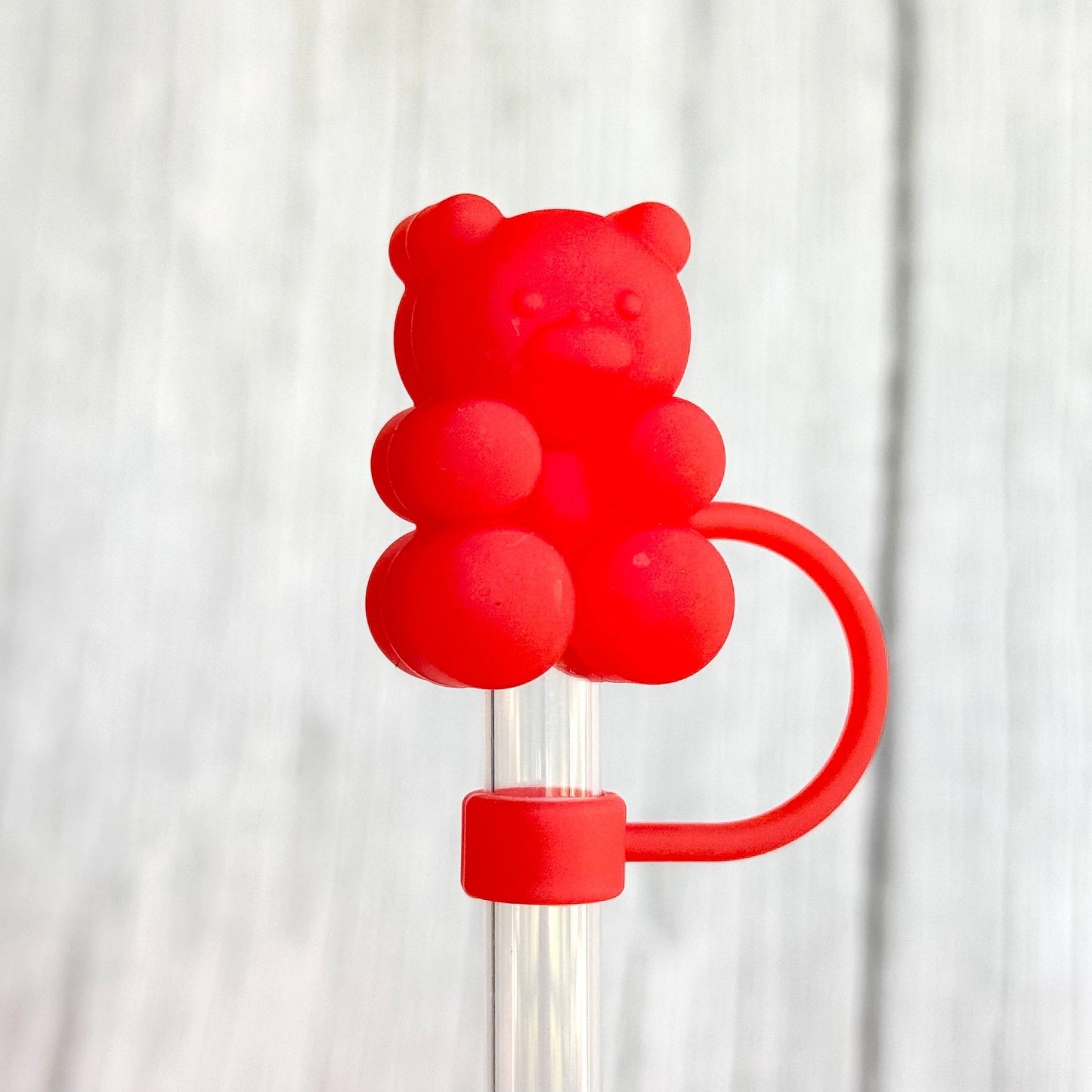 Gummy Bear Straw Topper - The Nifty Little Finds - Deluxe Straw Topper - The Nifty Little Finds