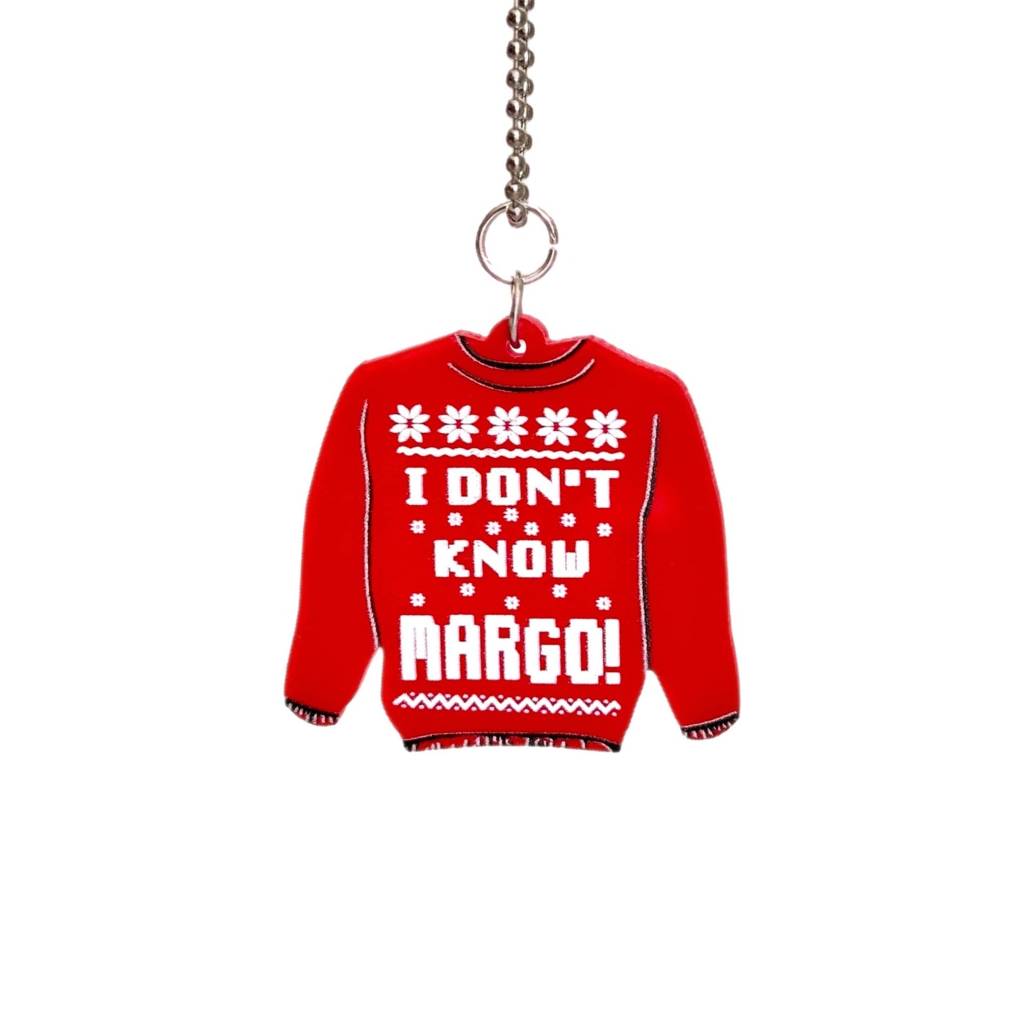 Ugly Sweater Charm - Tumbler Handle Charm - The Nifty Little Finds - Charm - The Nifty Little Finds