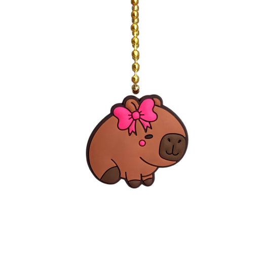 Coquette Capy Charm - Tumbler Handle Charm - The Nifty Little Finds - Charm - The Nifty Little Finds