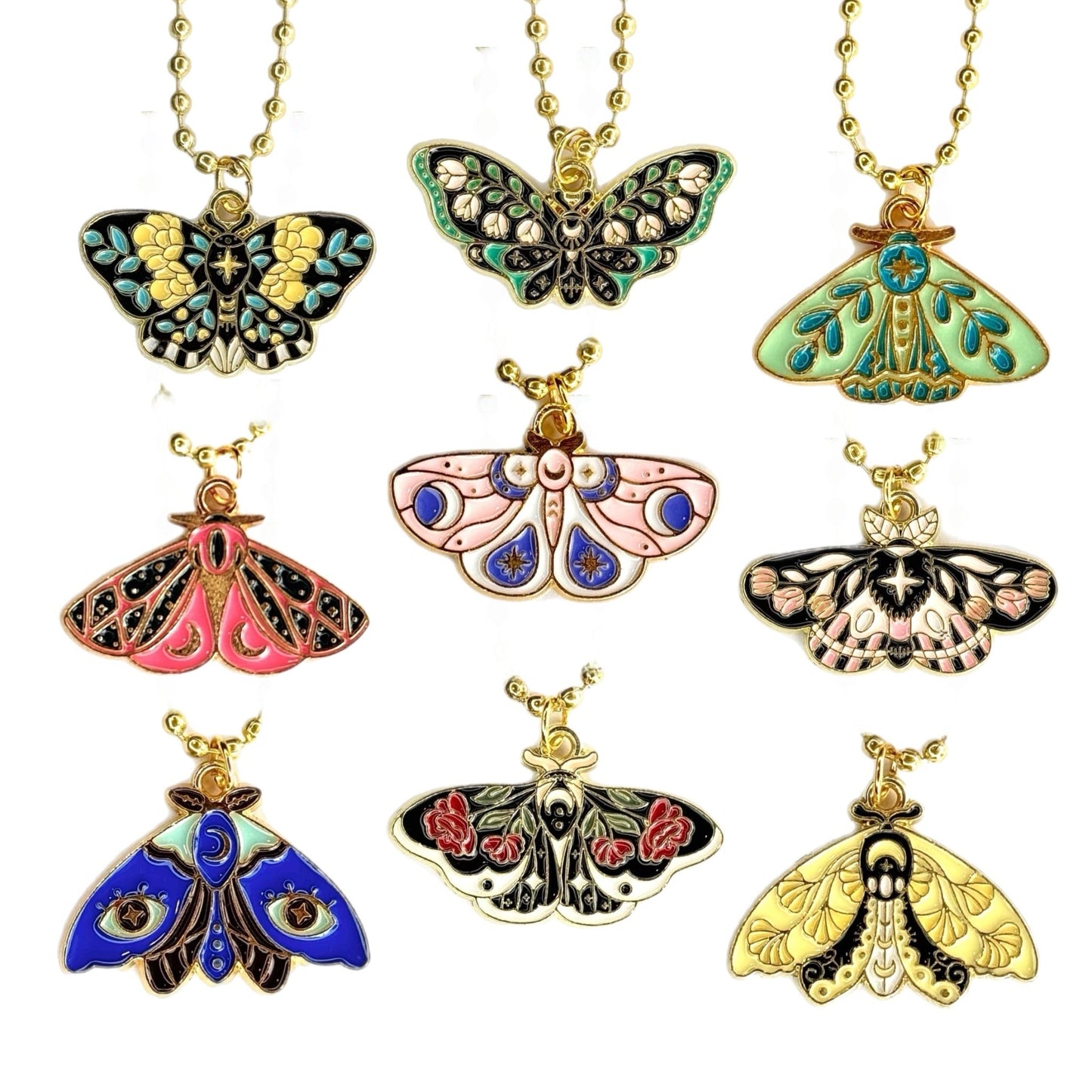 Moth Charms - Tumbler Handle Charm - The Nifty Little Finds - Charm - The Nifty Little Finds