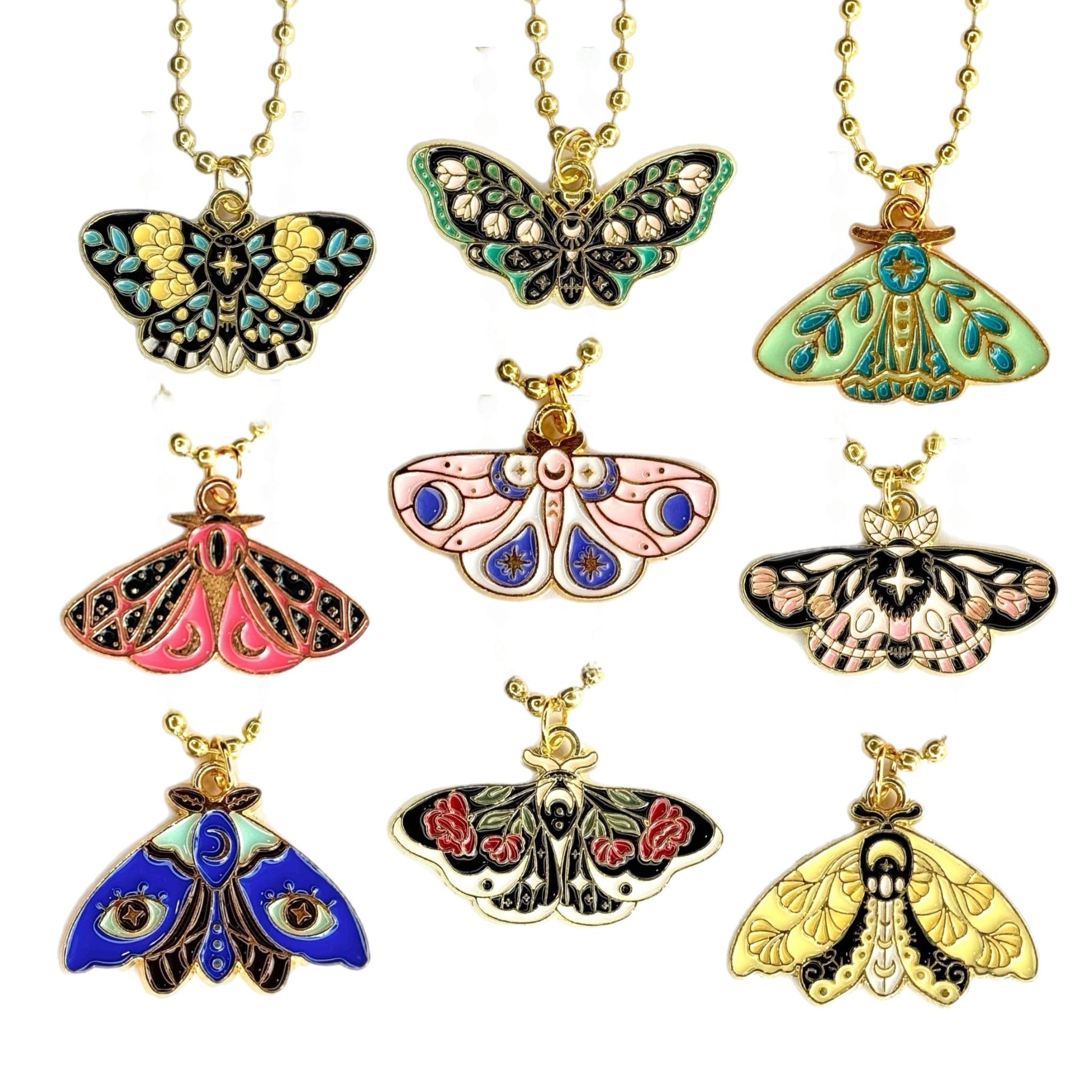 Moth Charms - Tumbler Handle Charm - The Nifty Little Finds - Charm - The Nifty Little Finds
