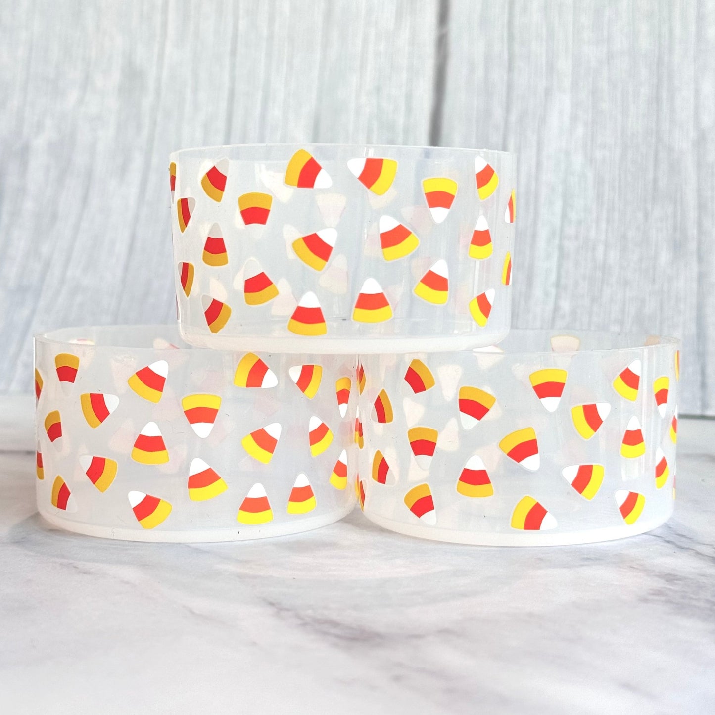 CLEAR Candy Corn Boot - The Nifty Little Finds - Boot - The Nifty Little Finds