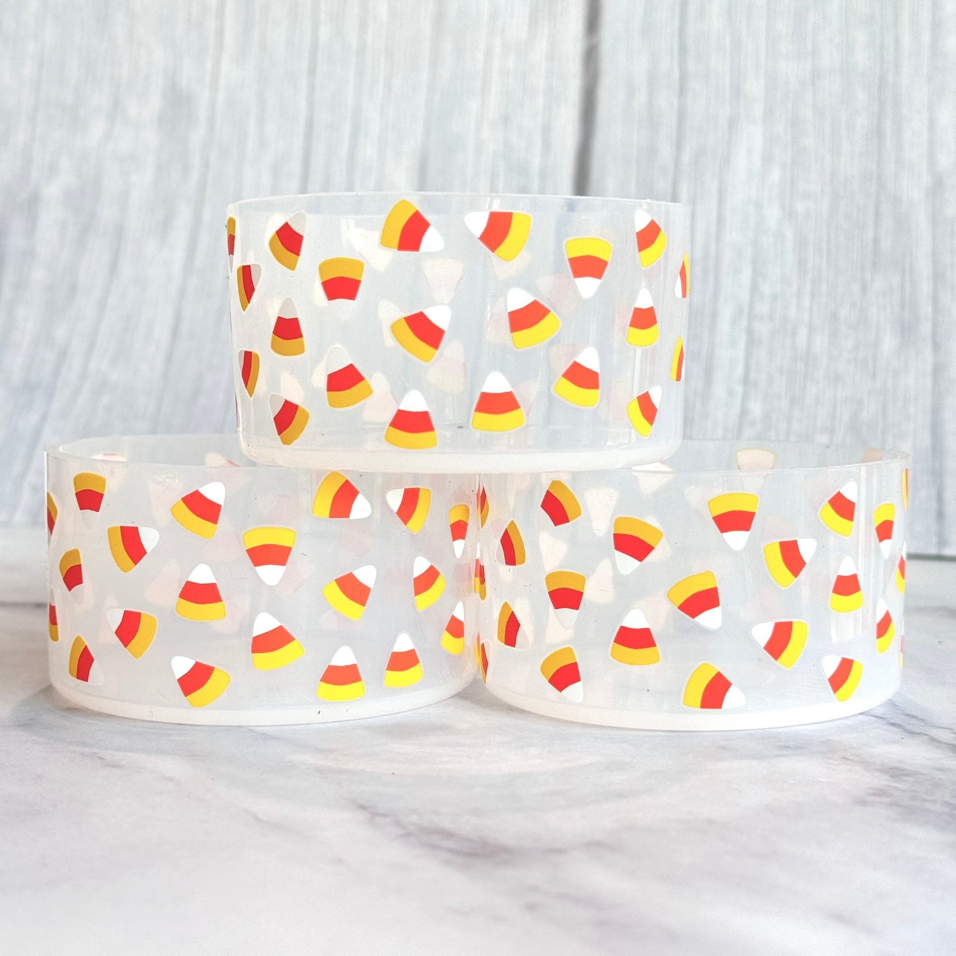 CLEAR Candy Corn Boot - The Nifty Little Finds - Boot - The Nifty Little Finds