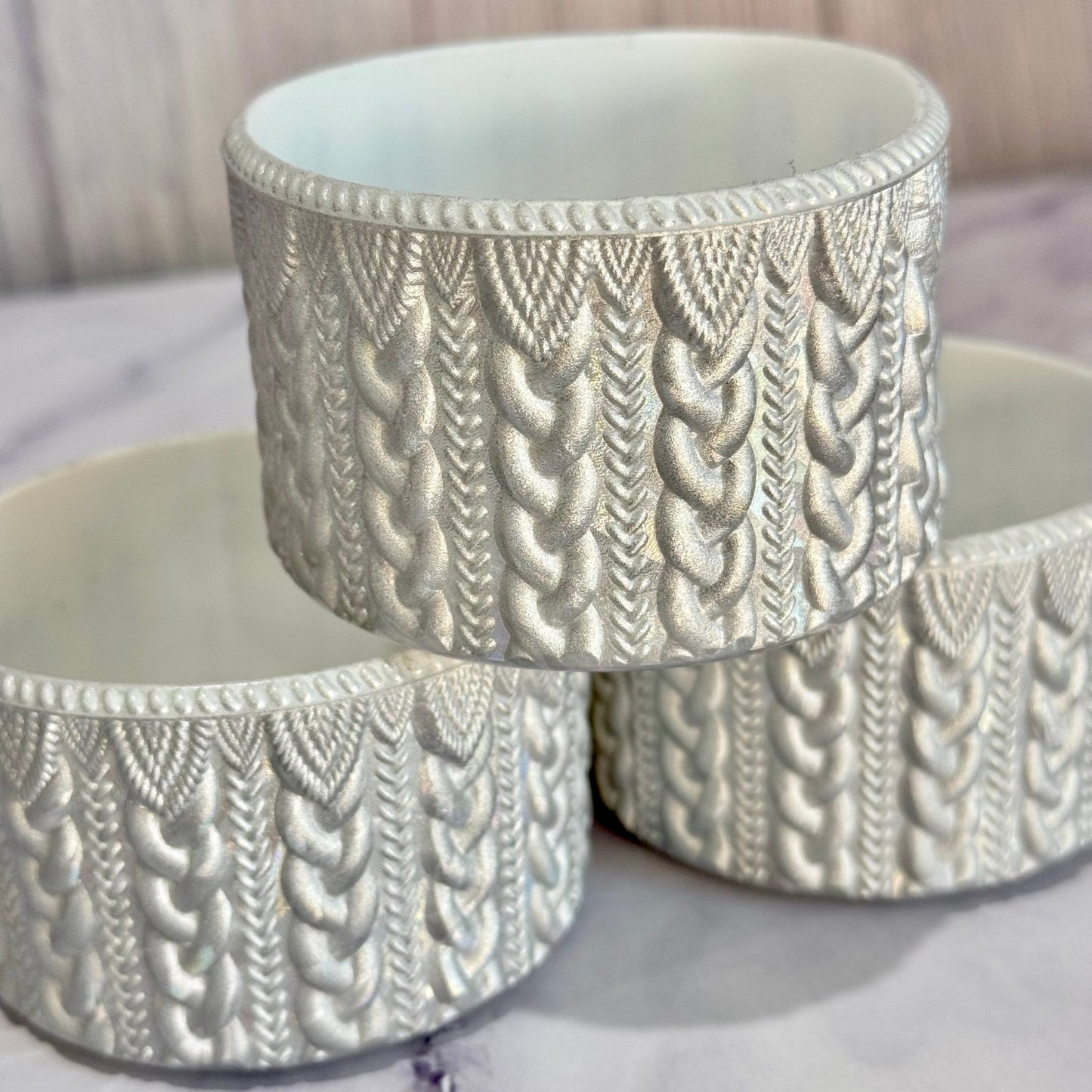 Silver Holographic Metallic MACRAME Boot - The Nifty Little Finds - Boot - The Nifty Little Finds