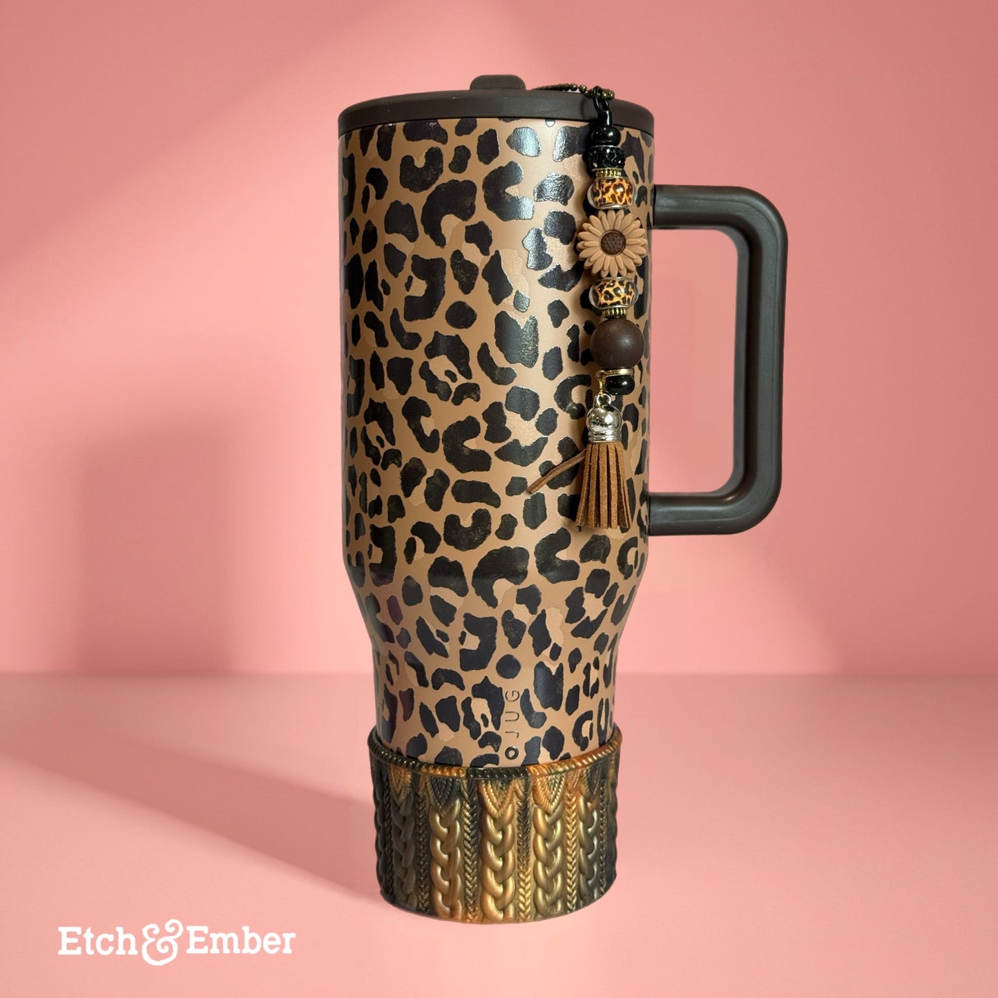 Savanna Bar Charm - Tumbler Handle Charm - The Nifty Little Finds - Charm - The Nifty Little Finds