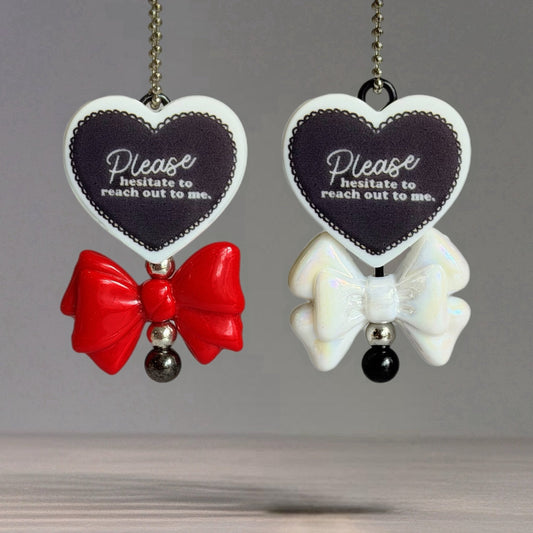 Please Hesitate Mini Bar Charm - Tumbler Handle Charm - The Nifty Little Finds - Charm - The Nifty Little Finds