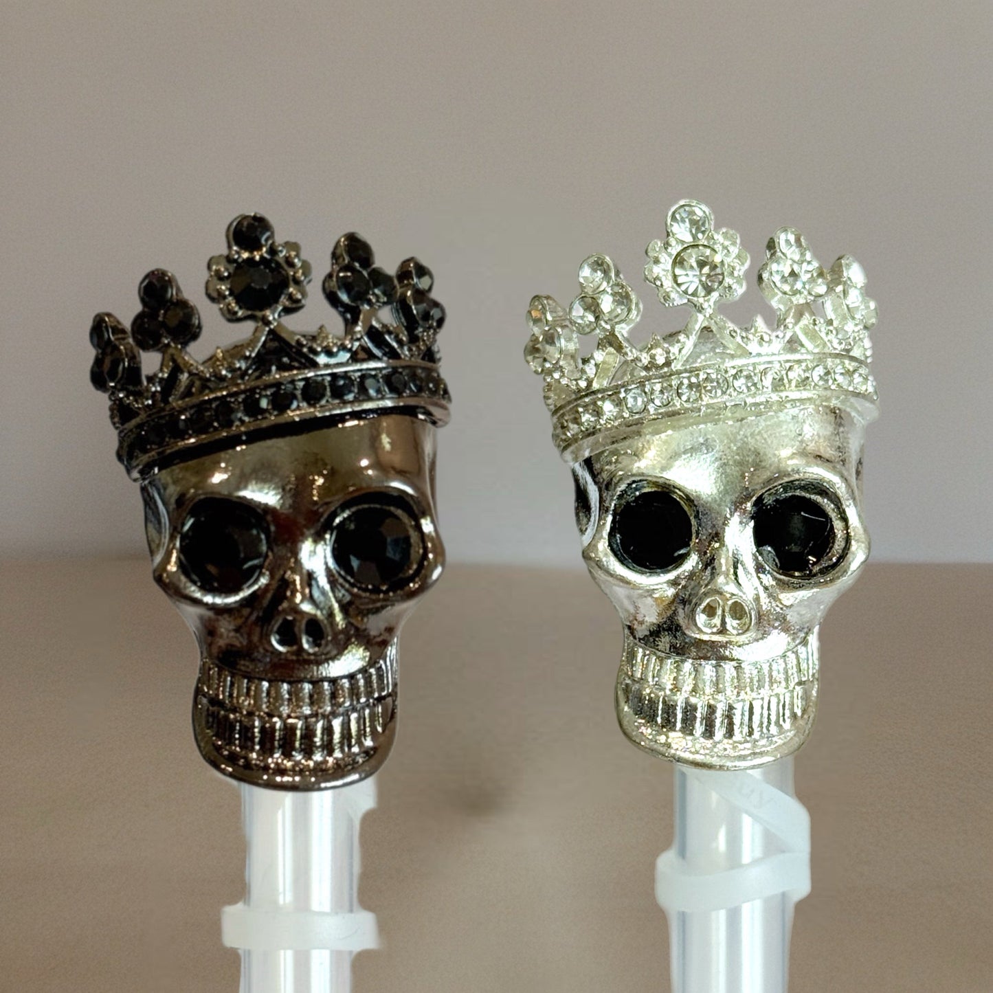 Royal Skull Deluxe Straw Topper - The Nifty Little Finds - Deluxe Straw Topper - The Nifty Little Finds
