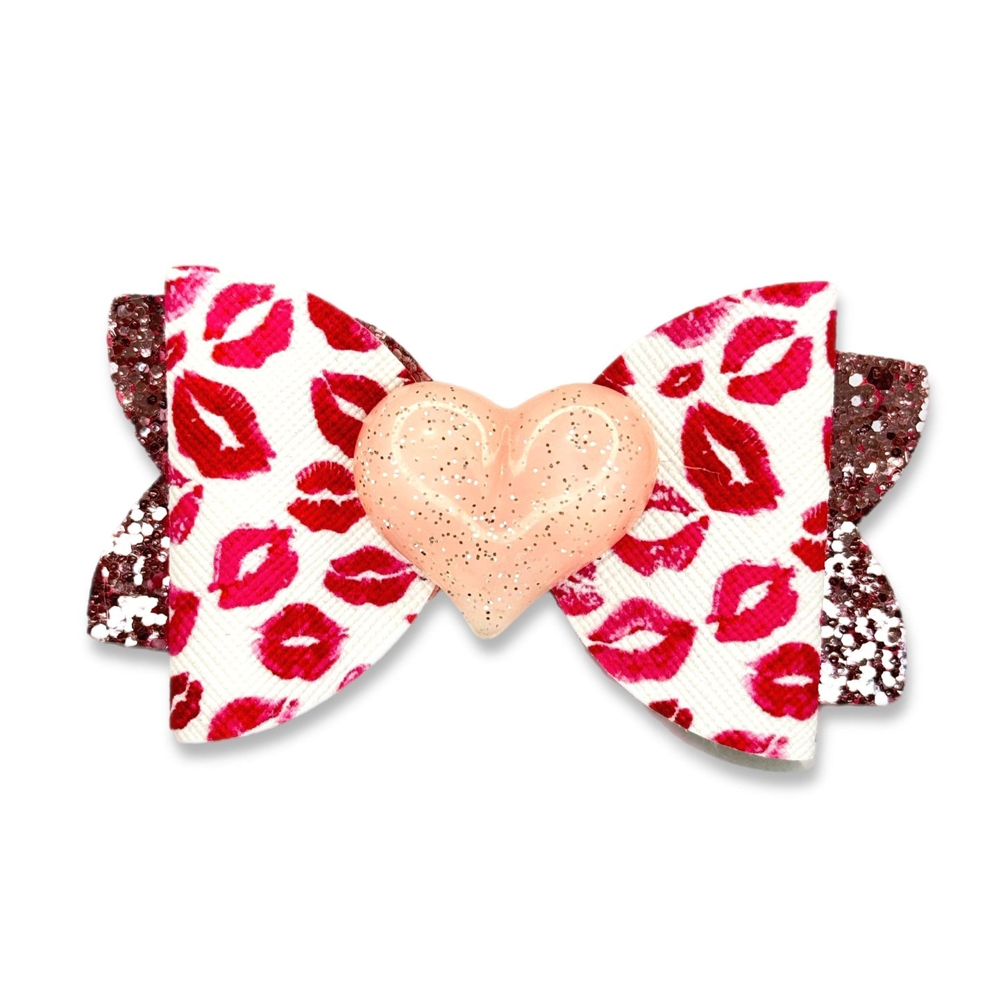 Kissy Lips Tumbler Bow - The Nifty Little Finds - Bow - The Nifty Little Finds