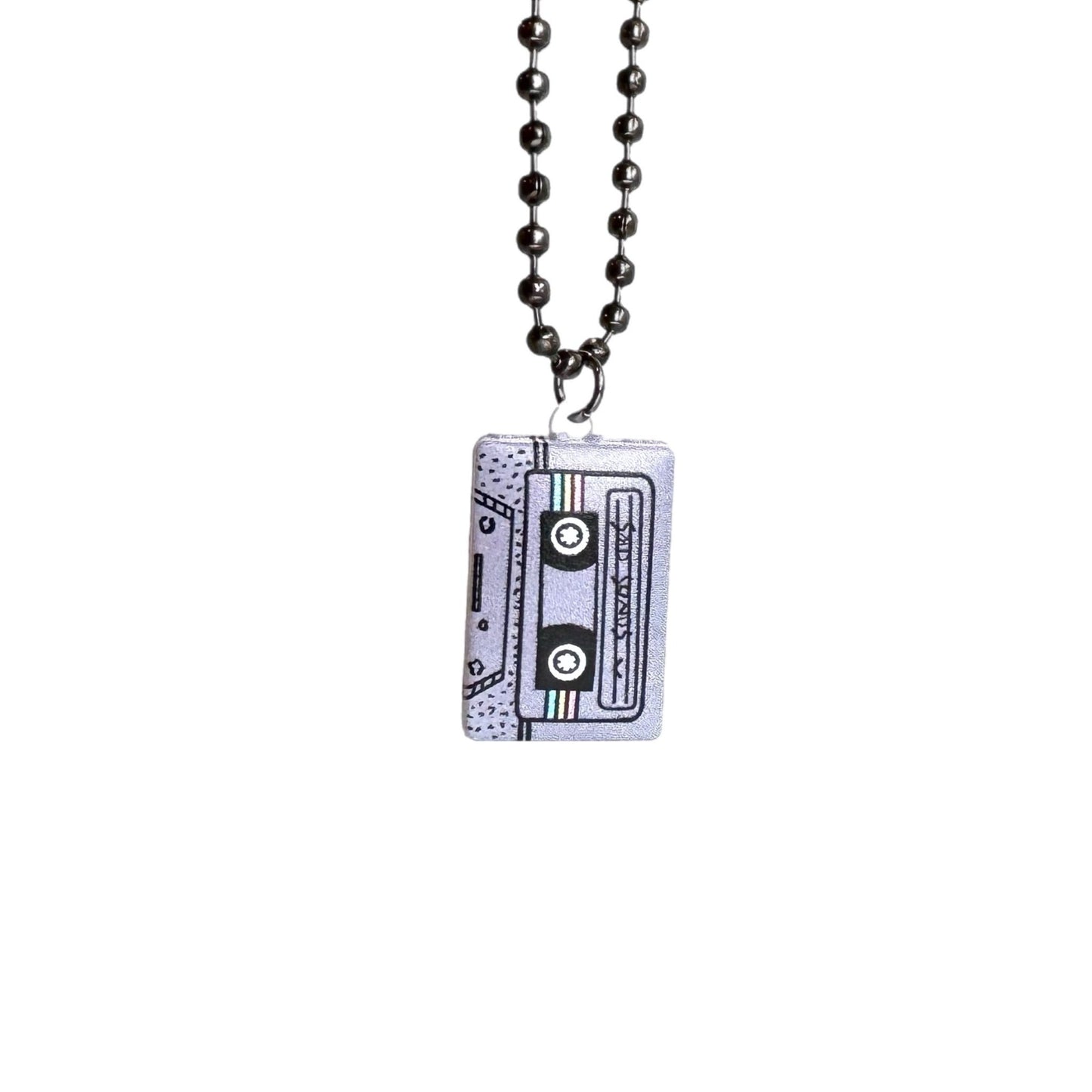 CASSETTE Charm - Tumbler Handle Charm - The Nifty Little Finds - Charm - The Nifty Little Finds