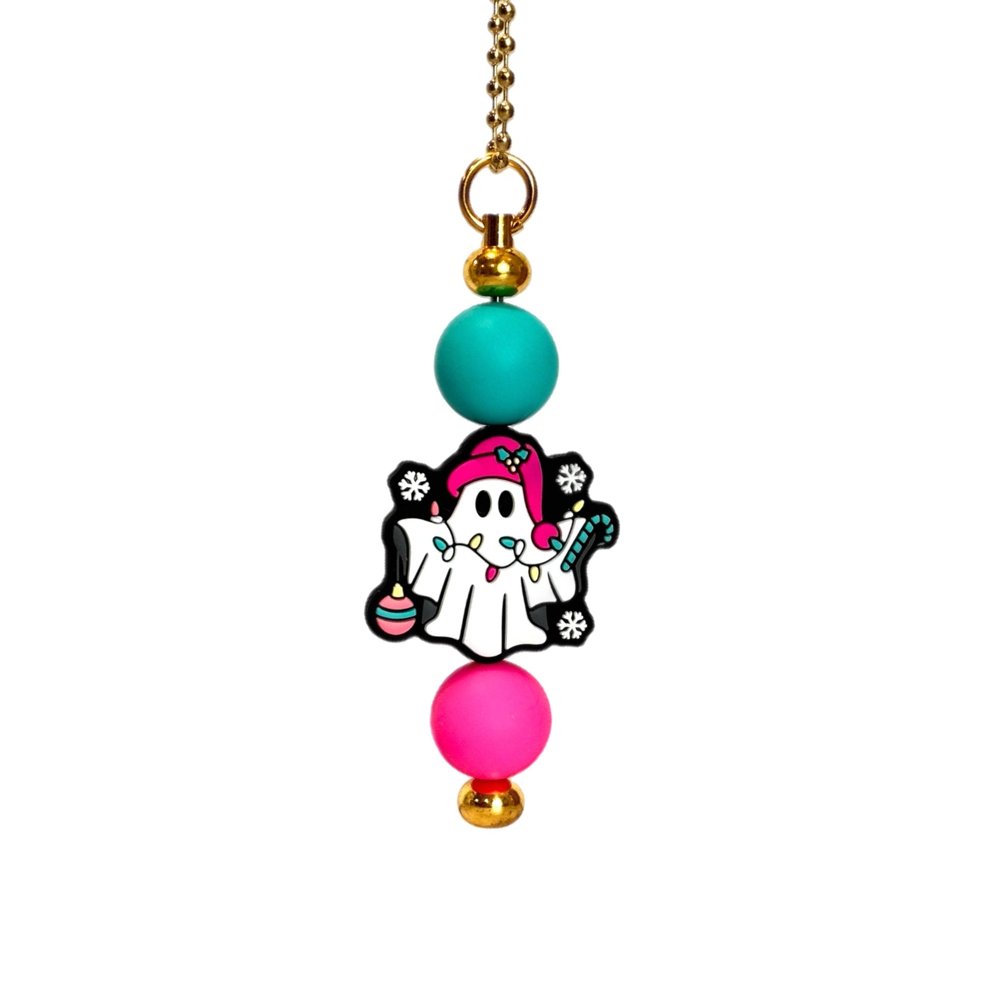 Jolly Ghost Charm - Tumbler Handle Charm - The Nifty Little Finds - Charm - The Nifty Little Finds