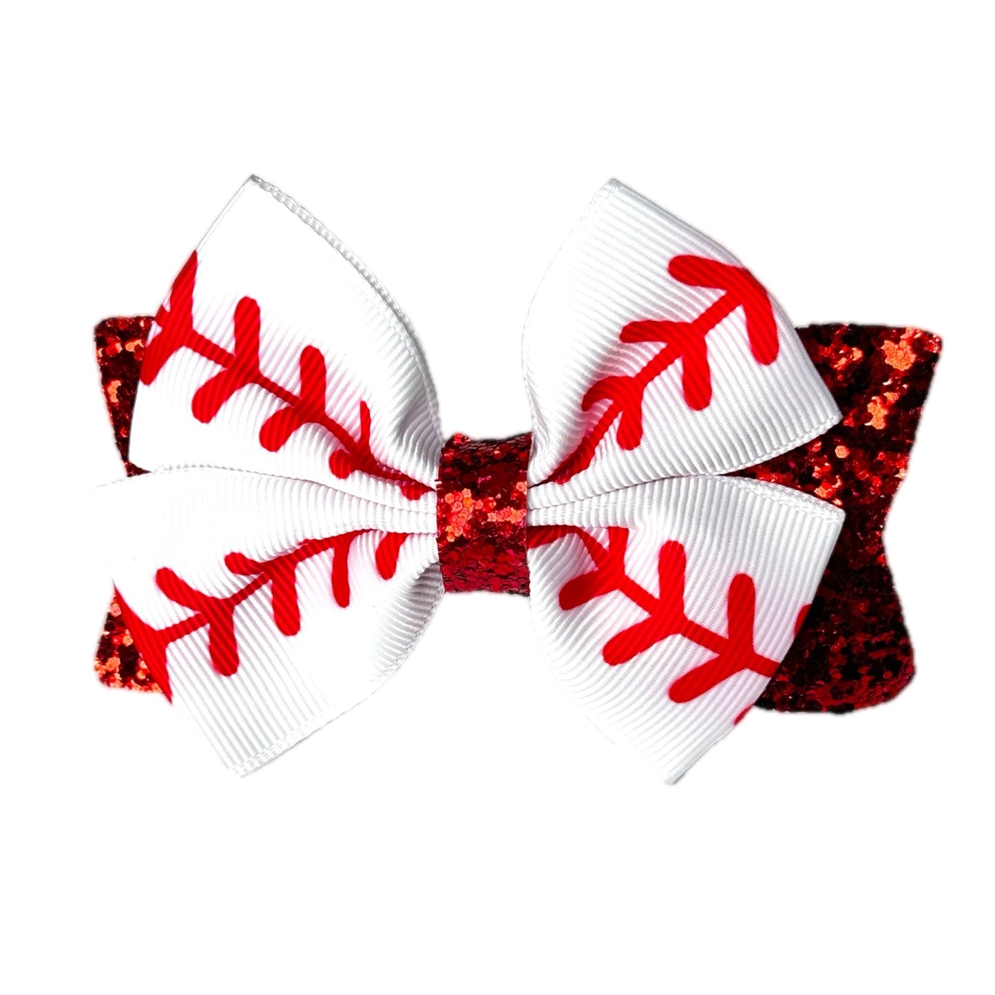 BASEBALL Tumbler Bow - The Nifty Little Finds - Bow - The Nifty Little Finds