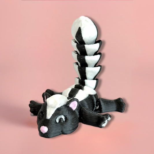 Spunky Skunky 3D Deluxe Charm - Tumbler Handle Charm - The Nifty Little Finds - Charm - The Nifty Little Finds