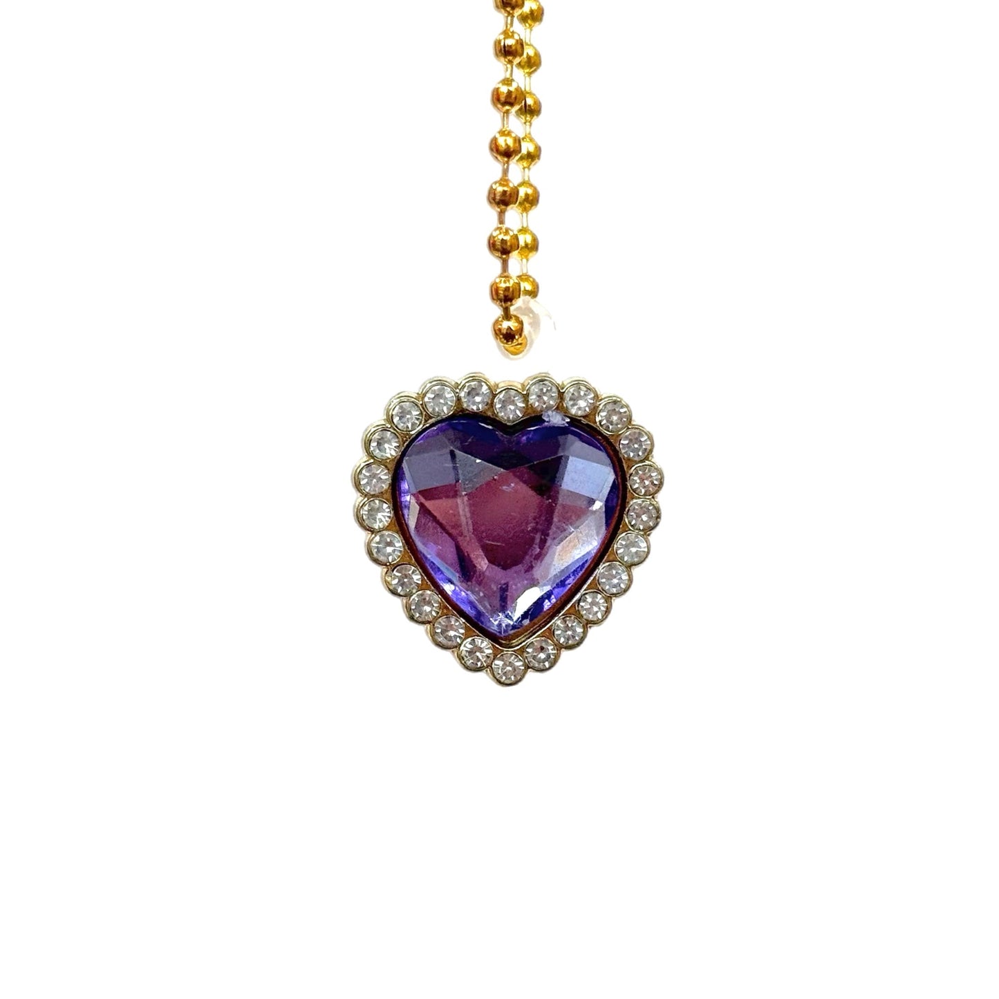 Faceted Heart Charm - Tumbler Handle Charm - The Nifty Little Finds - Charm - The Nifty Little Finds
