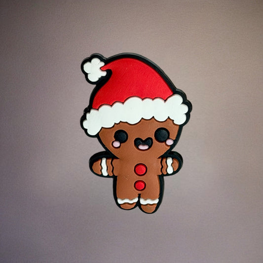 Gingerbread Silicone Tumbler Magnet - The Nifty Little Finds - The Nifty Little Finds